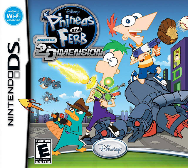 Phineas and Ferb: Across the 2nd Dimension - (NDS) Nintendo DS [Pre-Owned] Video Games Disney Interactive Studios   