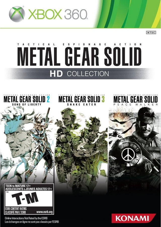 Metal Gear Solid HD Collection - Xbox 360 [Pre-Owned] Video Games Konami   