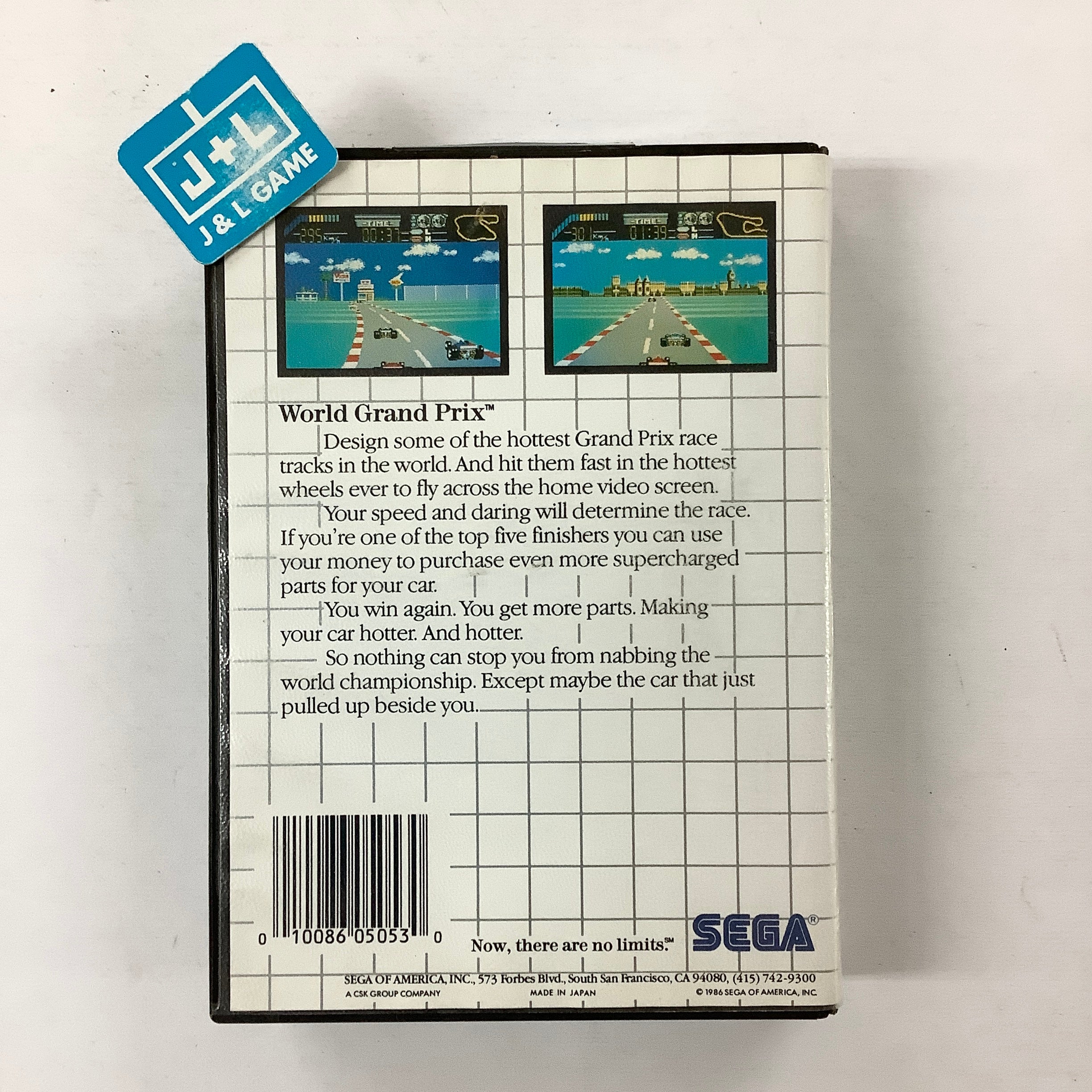 World Grand Prix - SEGA Master System [Pre-Owned] Video Games Sega   