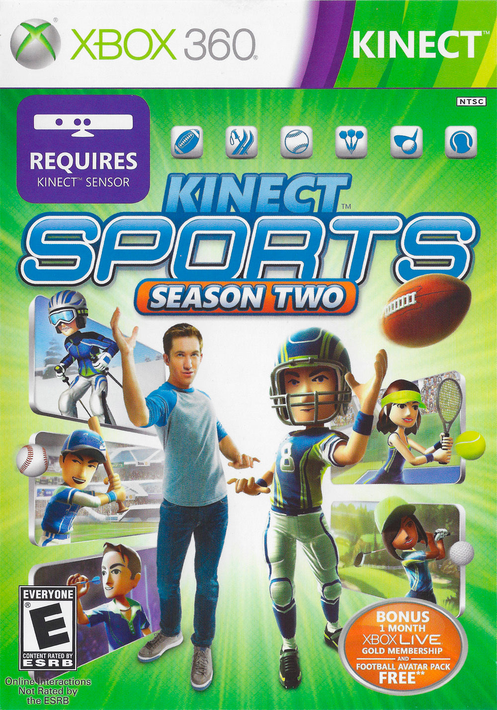 Kinect Sports: Season Two - Xbox 360 [Pre-Owned] Video Games Microsoft Game Studios   