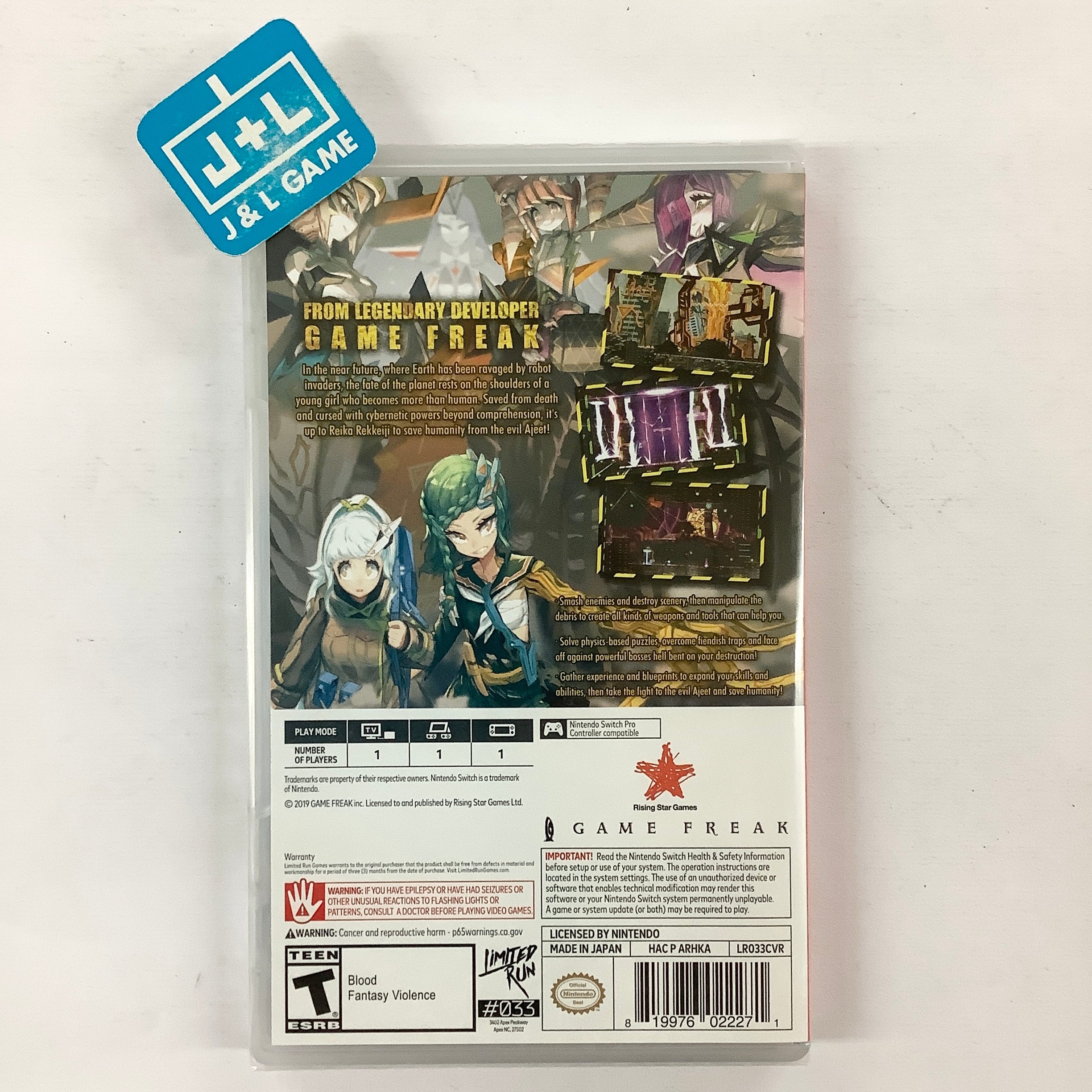 Giga Wrecker Alt. (Limited Run #033) - (NSW) Nintendo Switch Video Games Limited Run Games   