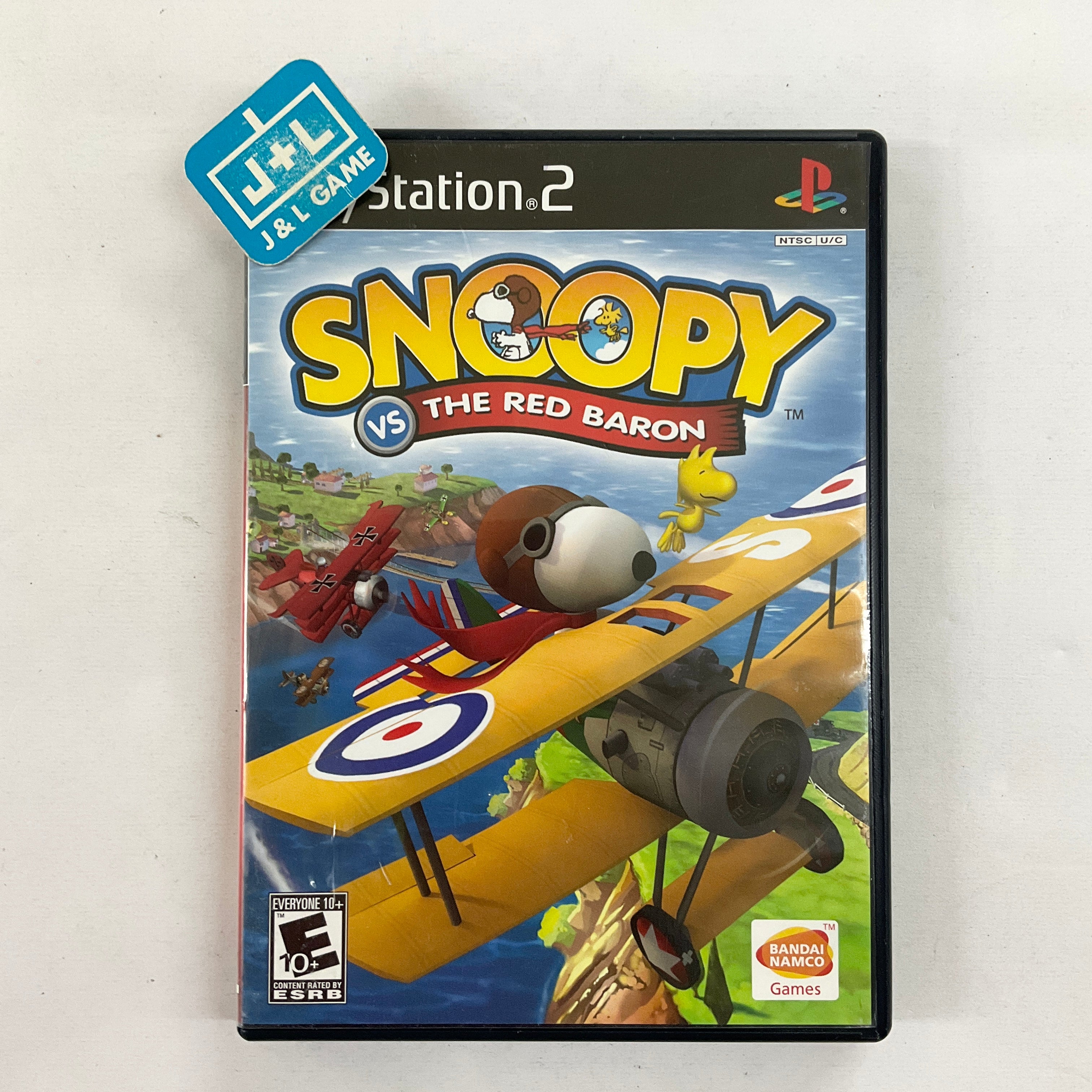 Snoopy Vs. The Red Baron - (PS2) PlayStation 2 [Pre-Owned] Video Games BANDAI NAMCO Entertainment   