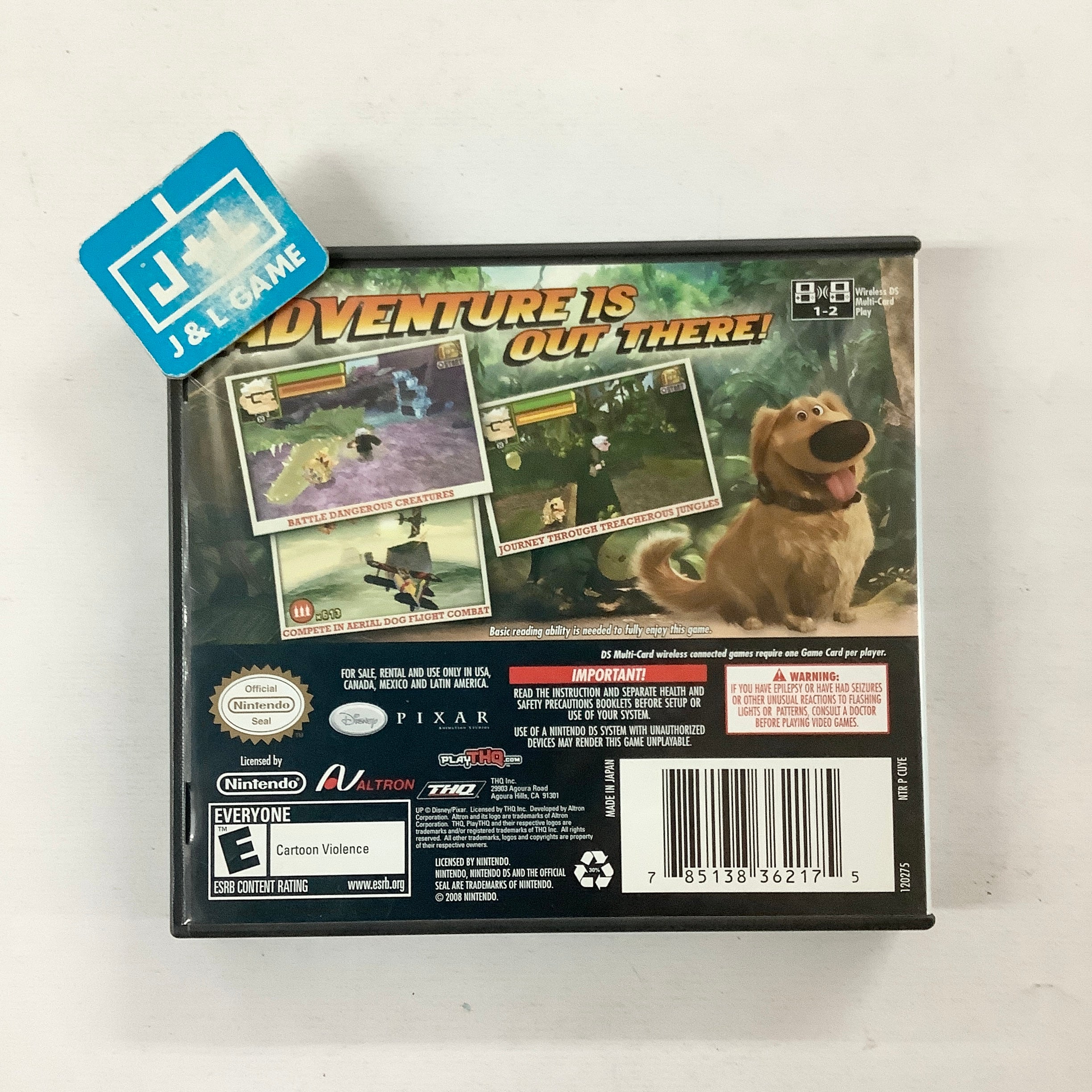 Disney Pixar Up - (NDS) Nintendo DS [Pre-Owned] Video Games THQ   