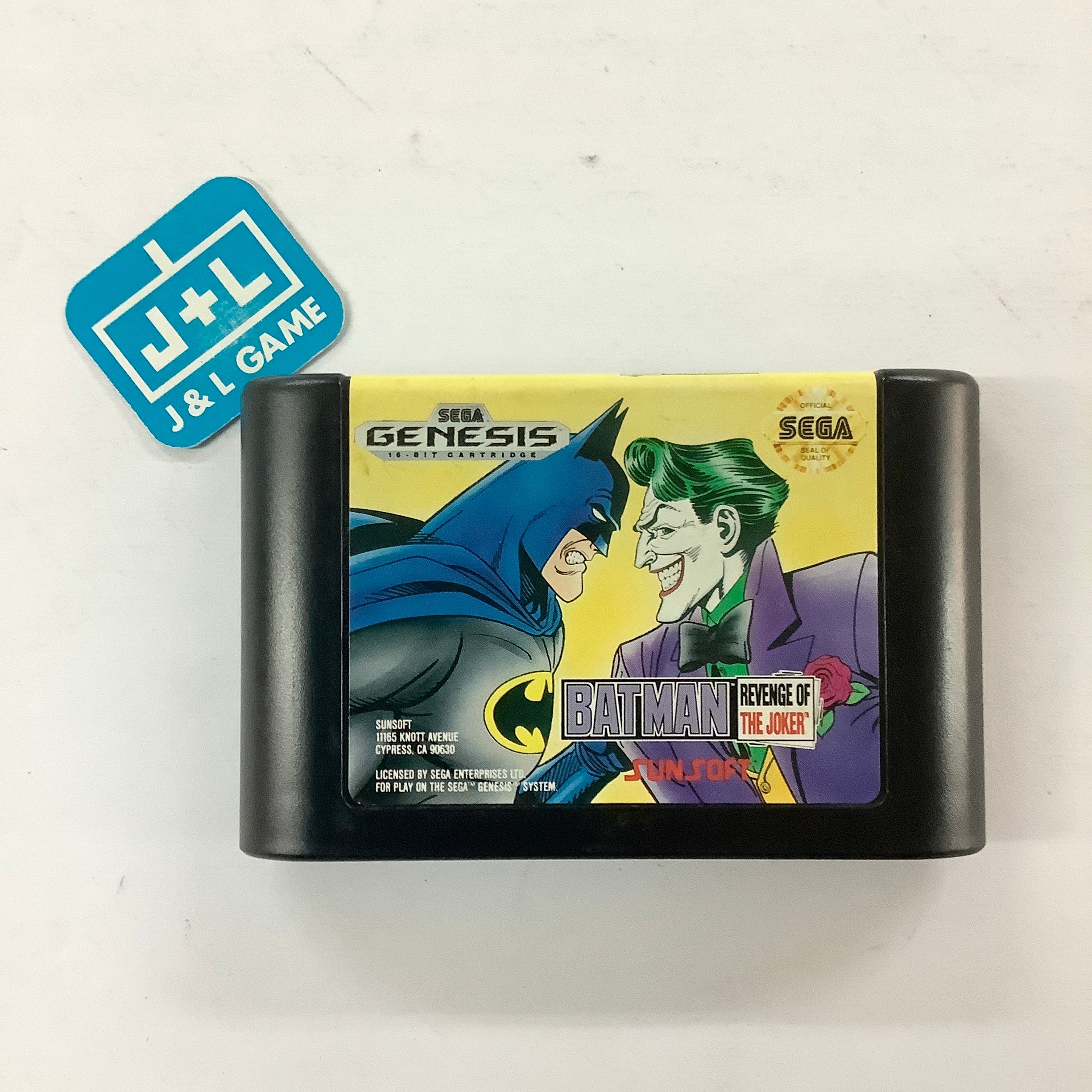 Batman: Revenge of the Joker - (SG) SEGA Genesis [Pre-Owned] Video Games SunSoft   