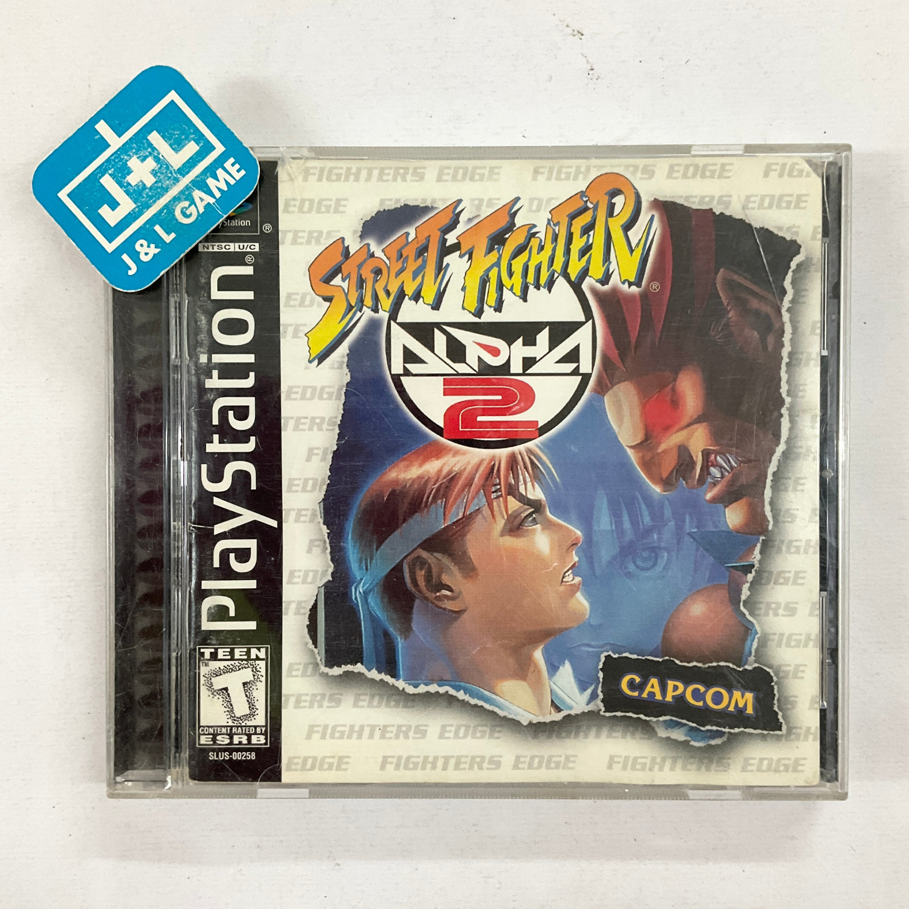 Street Fighter Alpha 2 (Fighter's Edge) - (PS1) PlayStation 1 [Pre-Owned] Video Games Capcom   