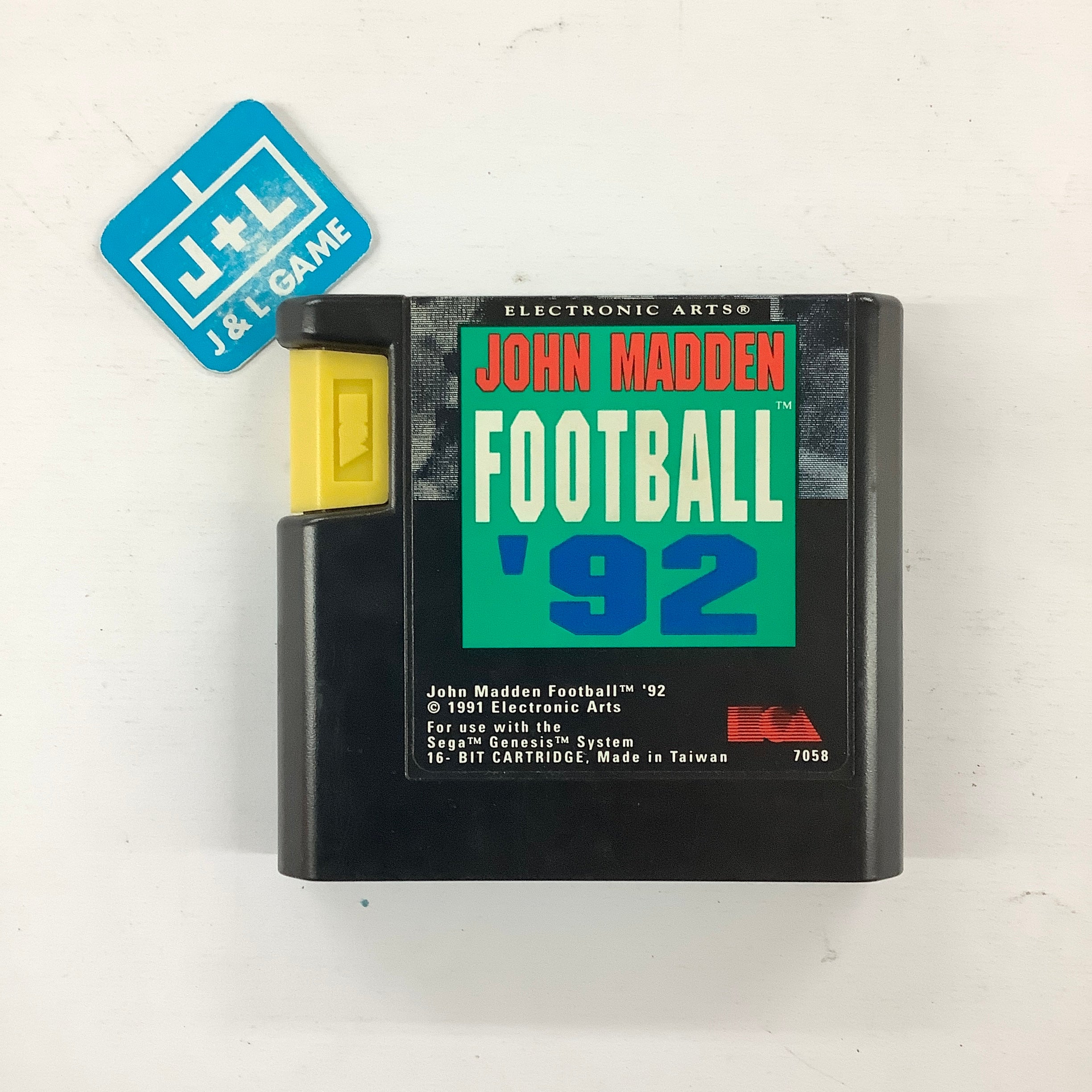 John Madden Football '92 - (SG) SEGA Genesis [Pre-Owned] Video Games Electronic Arts   