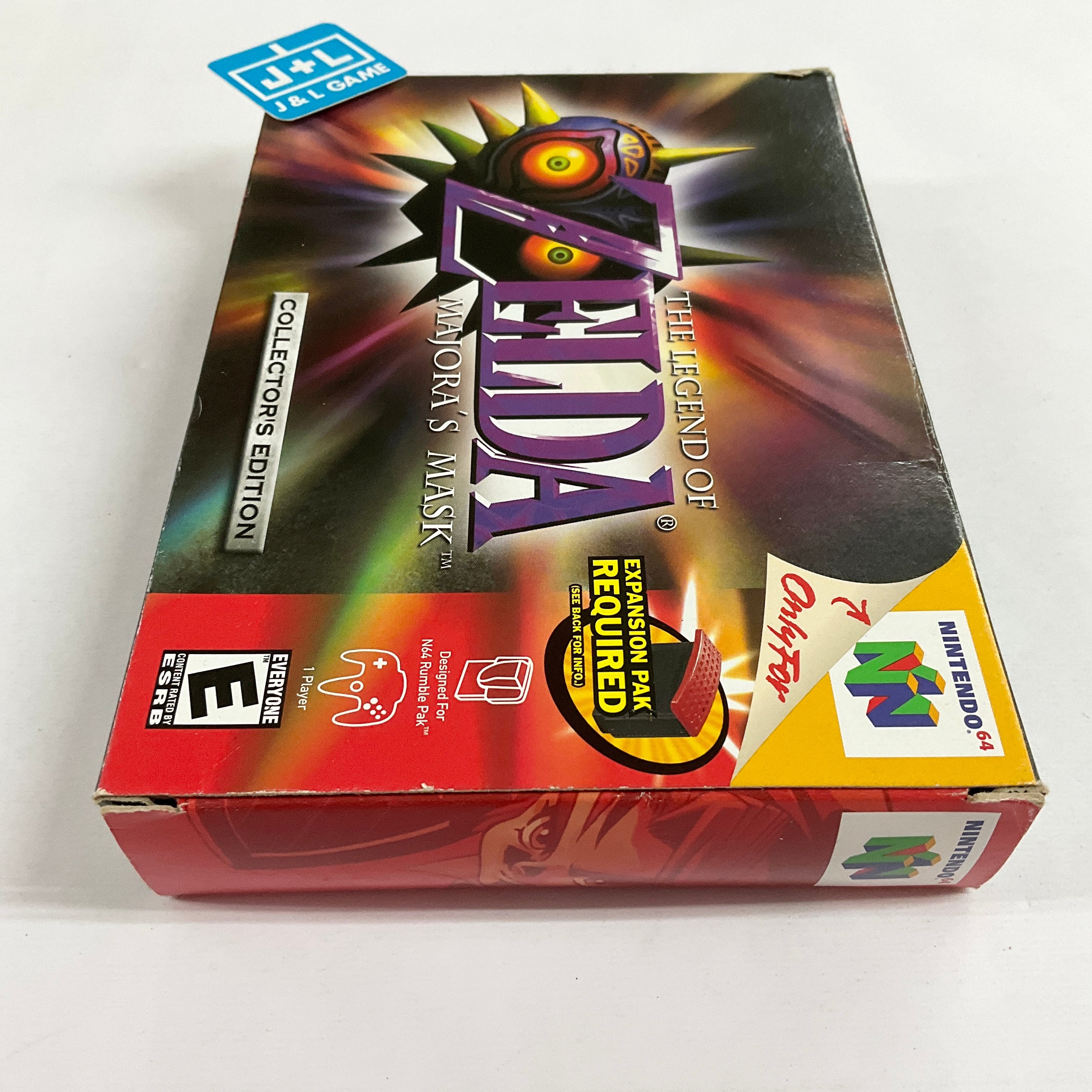 The Legend of Zelda: Majora's Mask Collector's Edition (Hologram 3D Label) - (N64) Nintendo 64 [Pre-Owned] Video Games Nintendo   