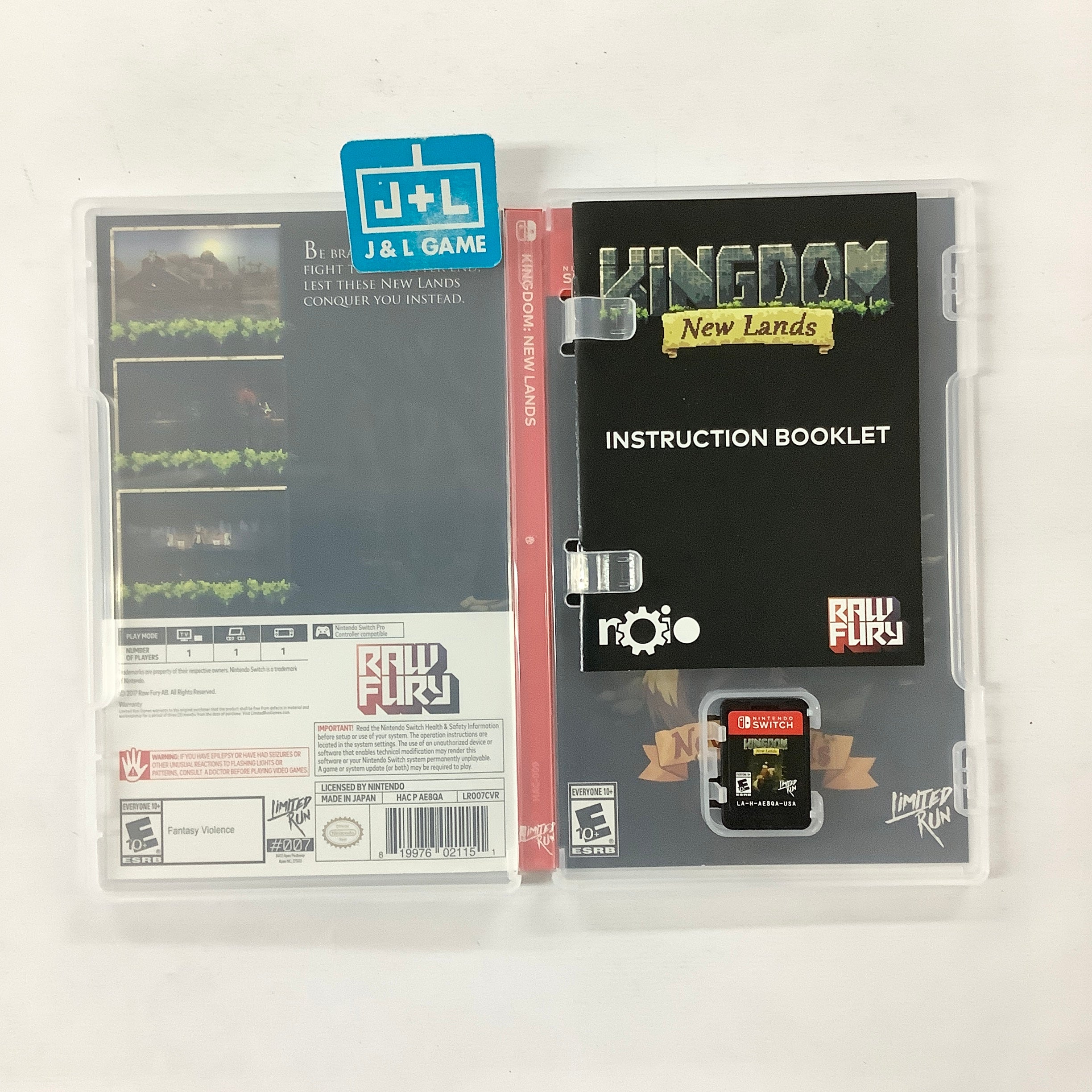 Kingdom: New Lands (Limited Run #007) - (NSW) Nintendo Switch [Pre-Owned] Video Games Limited Run Games   