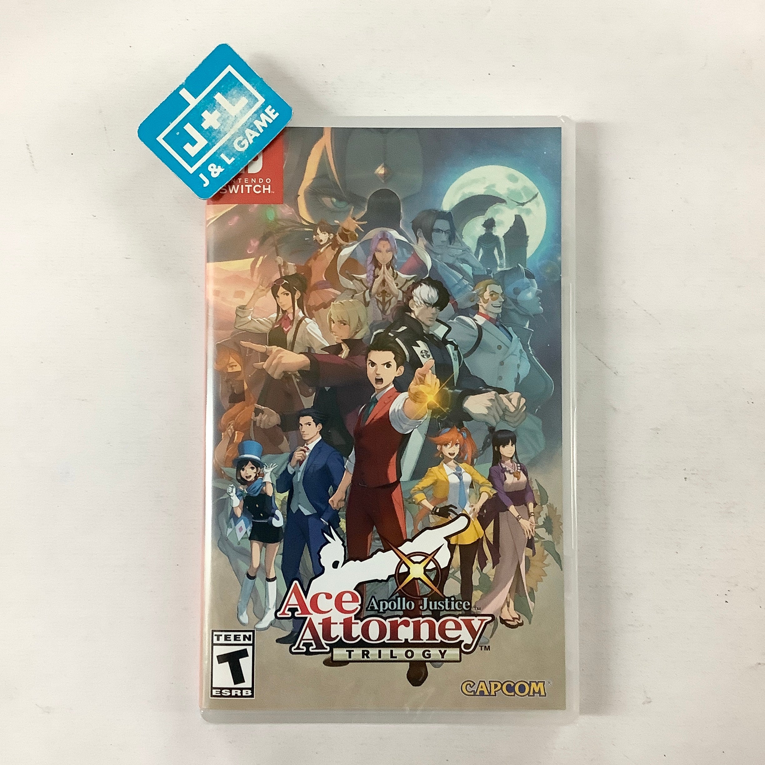 Apollo Justice: Ace Attorney Trilogy  - (NSW) Nintendo Switch Video Games Capcom   