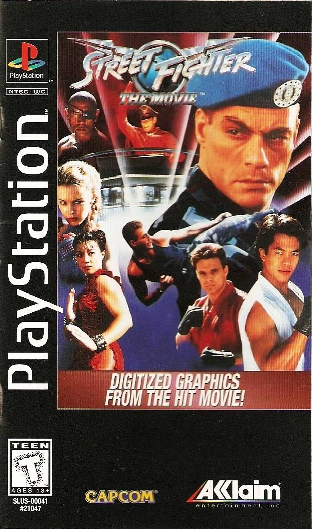 Street Fighter: The Movie (Long Box) - (PS1) PlayStation 1 [Pre-Owned]  Acclaim   