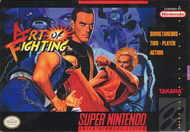 Art of Fighting - (SNES) Super Nintendo [Pre-Owned] Video Games Takara   