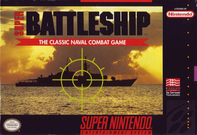 Super Battleship - (SNES) Super Nintendo [Pre-Owned] Video Games Mindscape   