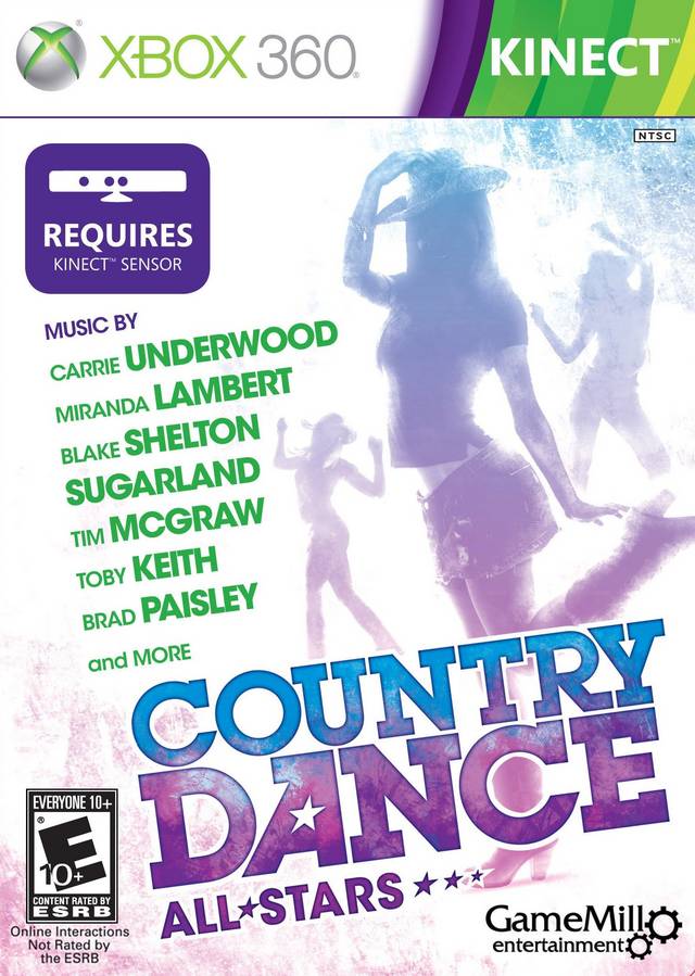 Country Dance All Stars (Kinect Required) - Xbox 360 [Pre-Owned] Video Games GameMill Publishing   