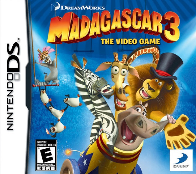 Madagascar 3: The Video Game - (NDS) Nintendo DS [Pre-Owned] Video Games D3Publisher   