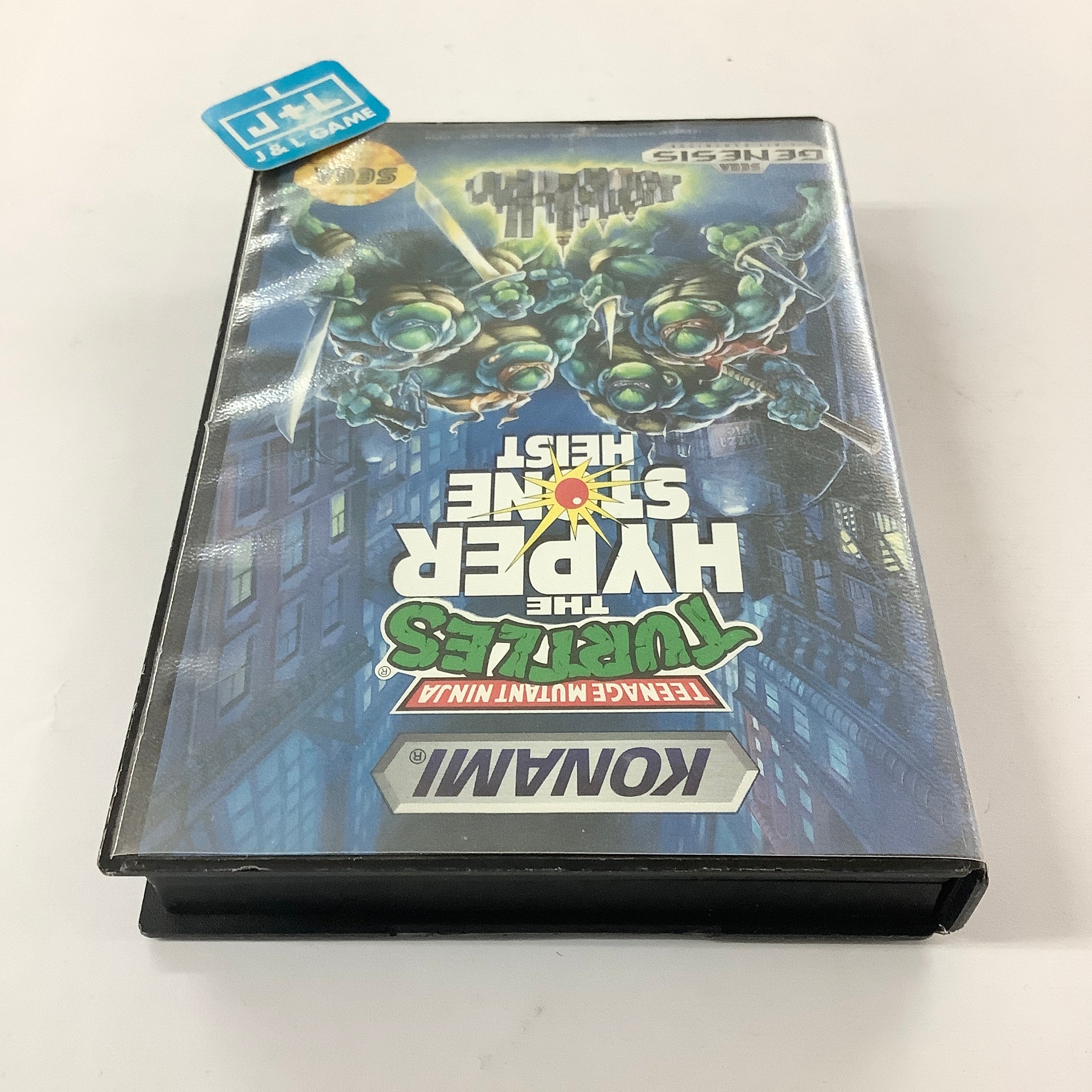 Teenage Mutant Ninja Turtles: The Hyperstone Heist - (SG) SEGA Genesis [Pre-Owned] Video Games Konami   