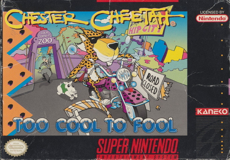 Chester Cheetah: Too Cool to Fool - (SNES) Super Nintendo [Pre-Owned] Video Games Kaneko   