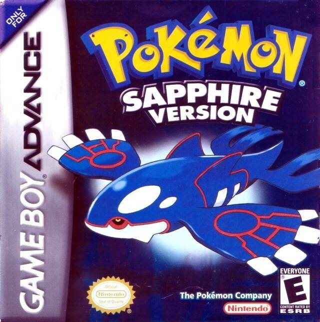 Pokemon Sapphire Version - (GBA) Game Boy Advance [Pre-Owned] Video Games Nintendo   