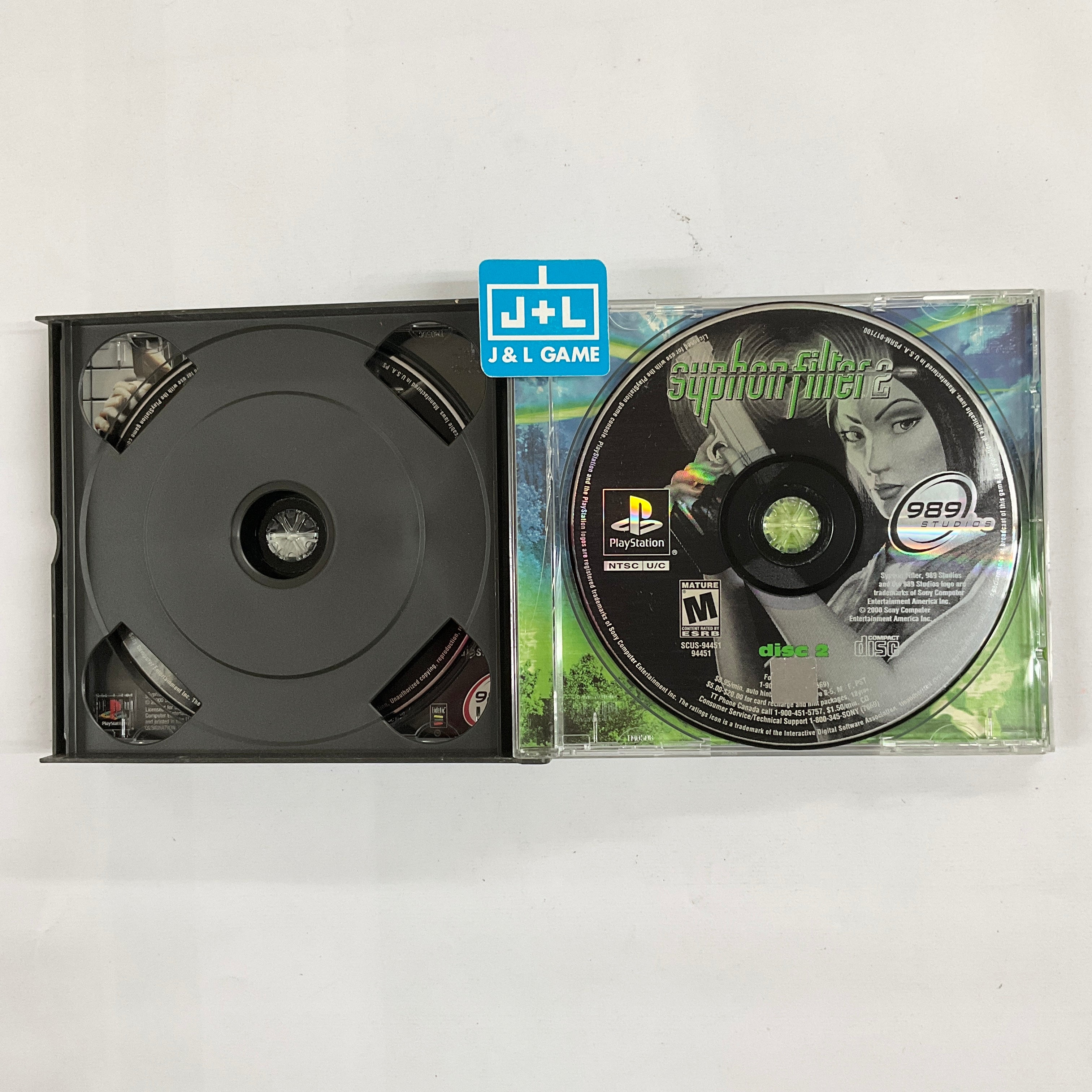 Syphon Filter 2 - (PS1) Playstation 1 [Pre-Owned] Video Games Sony Computer Entertainment   