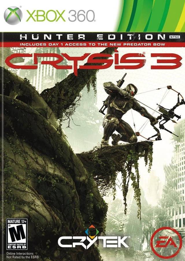 Crysis 3 (Hunter Edition) - Xbox 360 Video Games Electronic Arts   