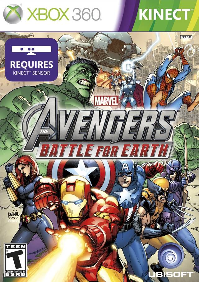 Marvel Avengers: Battle for Earth (Kinect Required) - Xbox 360 [Pre-Owned] Video Games Ubisoft   