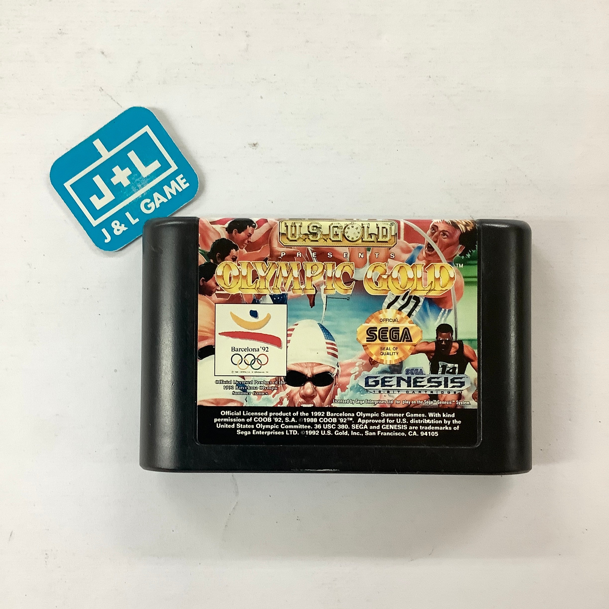 Olympic Gold: Barcelona '92 - (SG) SEGA Genesis [Pre-Owned] Video Games U.S. Gold   