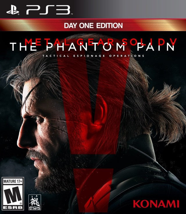 Metal Gear Solid V: The Phantom Pain (Day One Edition) - (PS3) PlayStation 3 [Pre-Owned] Video Games Konami   