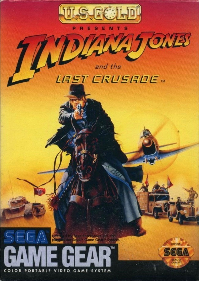 Indiana Joes and the Last Crusade - (SGG) SEGA GameGear [Pre-Owned] Video Games U.S. Gold   