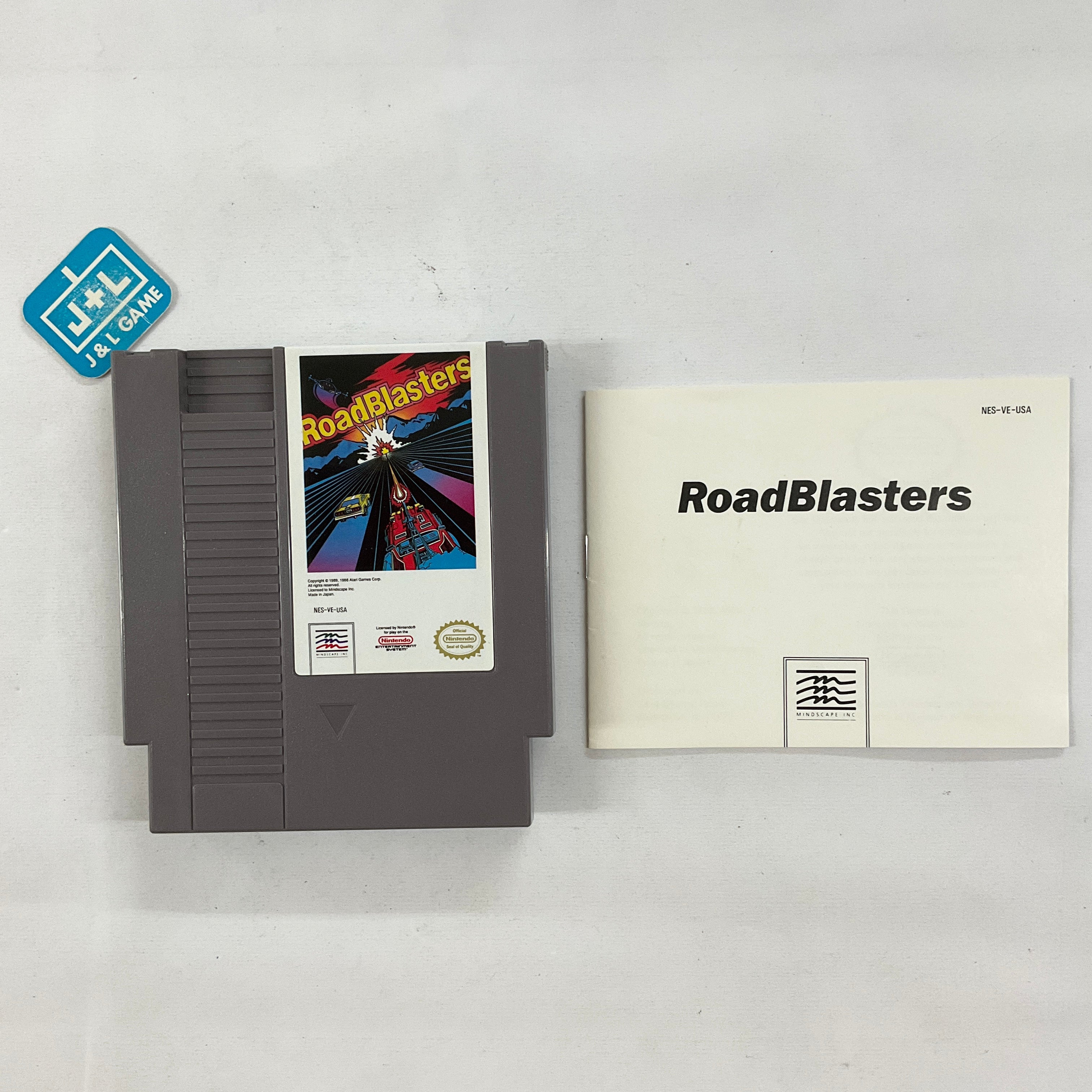 RoadBlasters - (NES) Nintendo Entertainment System [Pre-Owned] Video Games Mindscape   