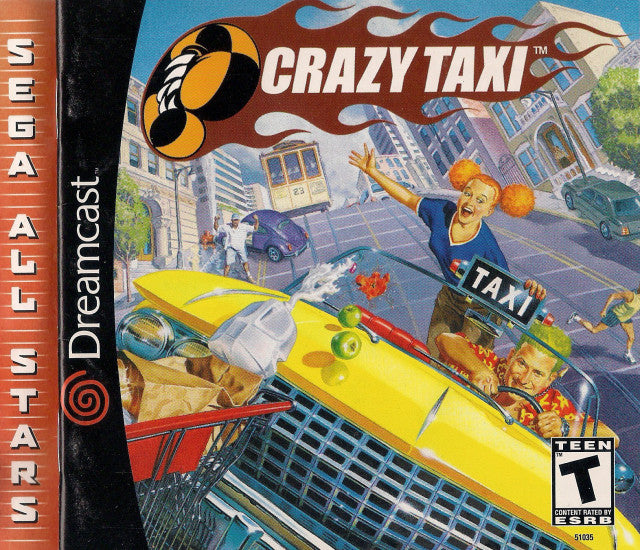 Crazy Taxi (Sega All Stars) - (DC) SEGA Dreamcast [Pre-Owned] Video Games Sega   