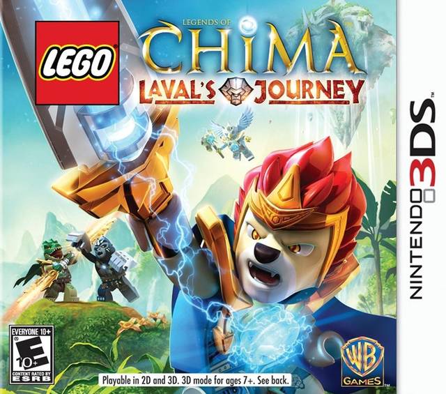 LEGO Legends of Chima: Laval's Journey (with Crawley Minifigure) - Nintendo 3DS Video Games Warner Bros. Interactive Entertainment   