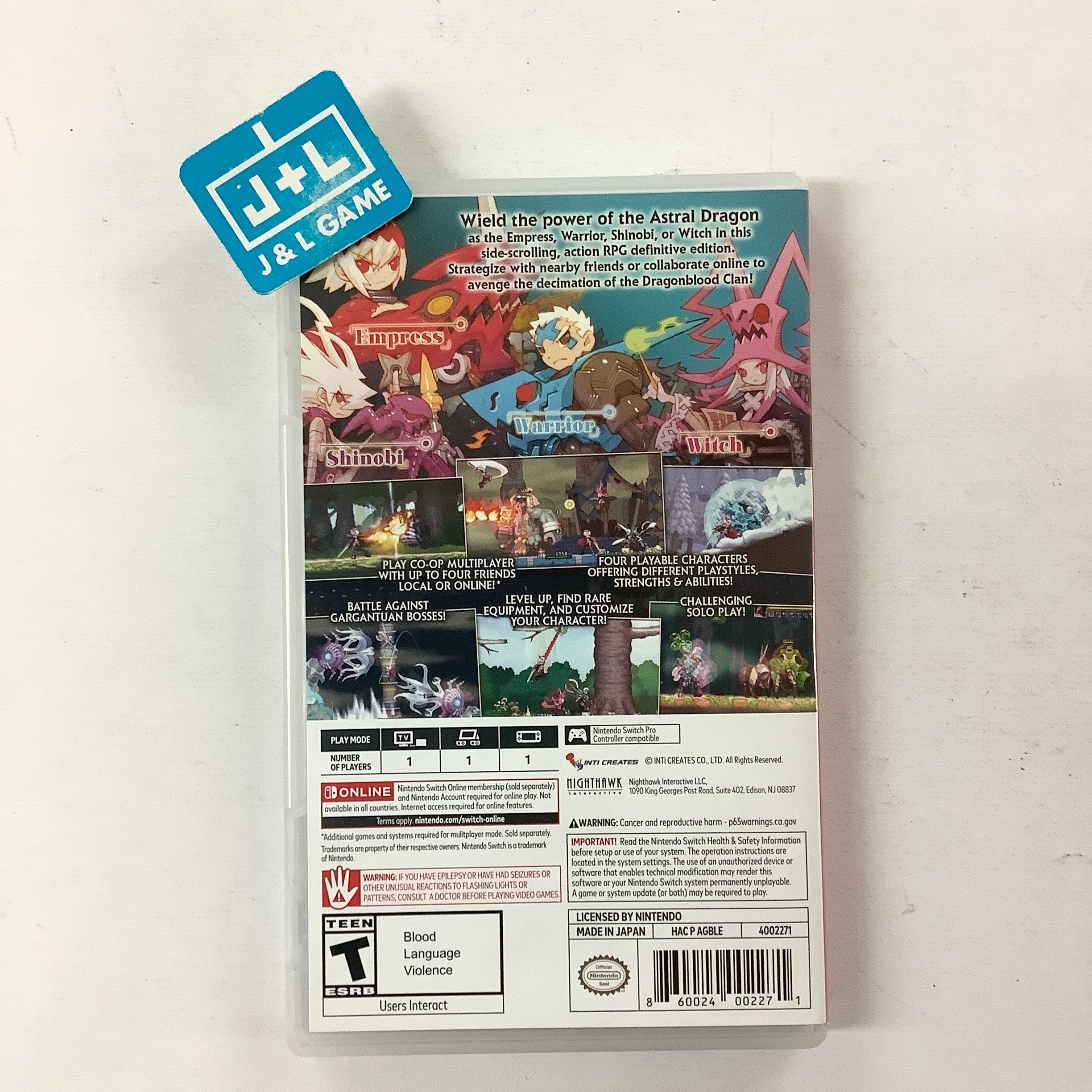 Dragon Marked for Death - (NSW) Nintendo Switch [Pre-Owned] Video Games Nighthawk Interactive   