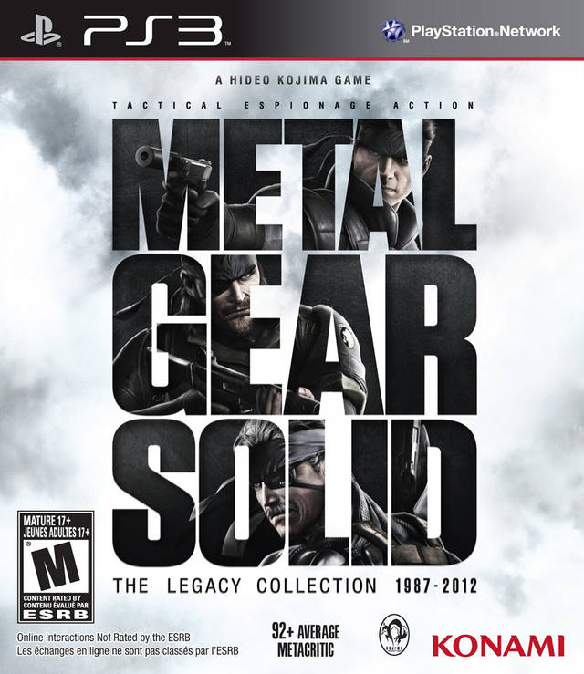 Metal Gear Solid: The Legacy Collection - (PS3) PlayStation 3 [Pre-Owned] Video Games Konami   