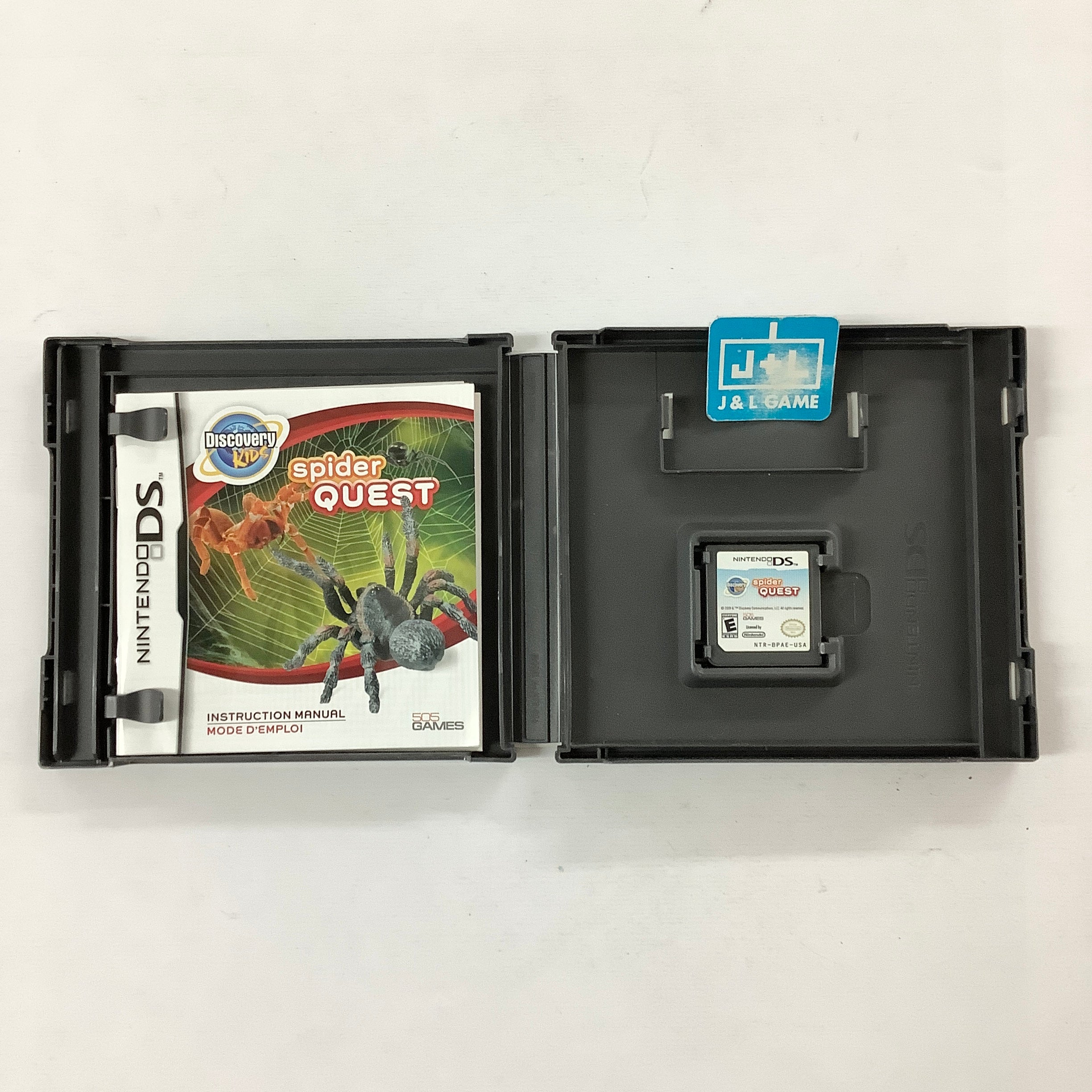 Discovery Kids: Spider Quest - (NDS) Nintendo DS [Pre-Owned] Video Games 505 Games   