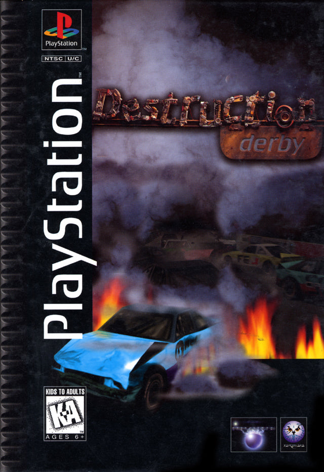 Destruction Derby (Long Box) - (PS1) PlayStation 1 [Pre-Owned] Video Games Psygnosis   