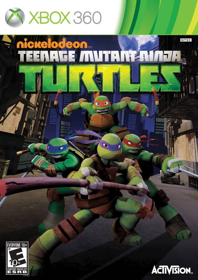 Teenage Mutant Ninja Turtles - Xbox 360 [Pre-Owned] Video Games Activision   