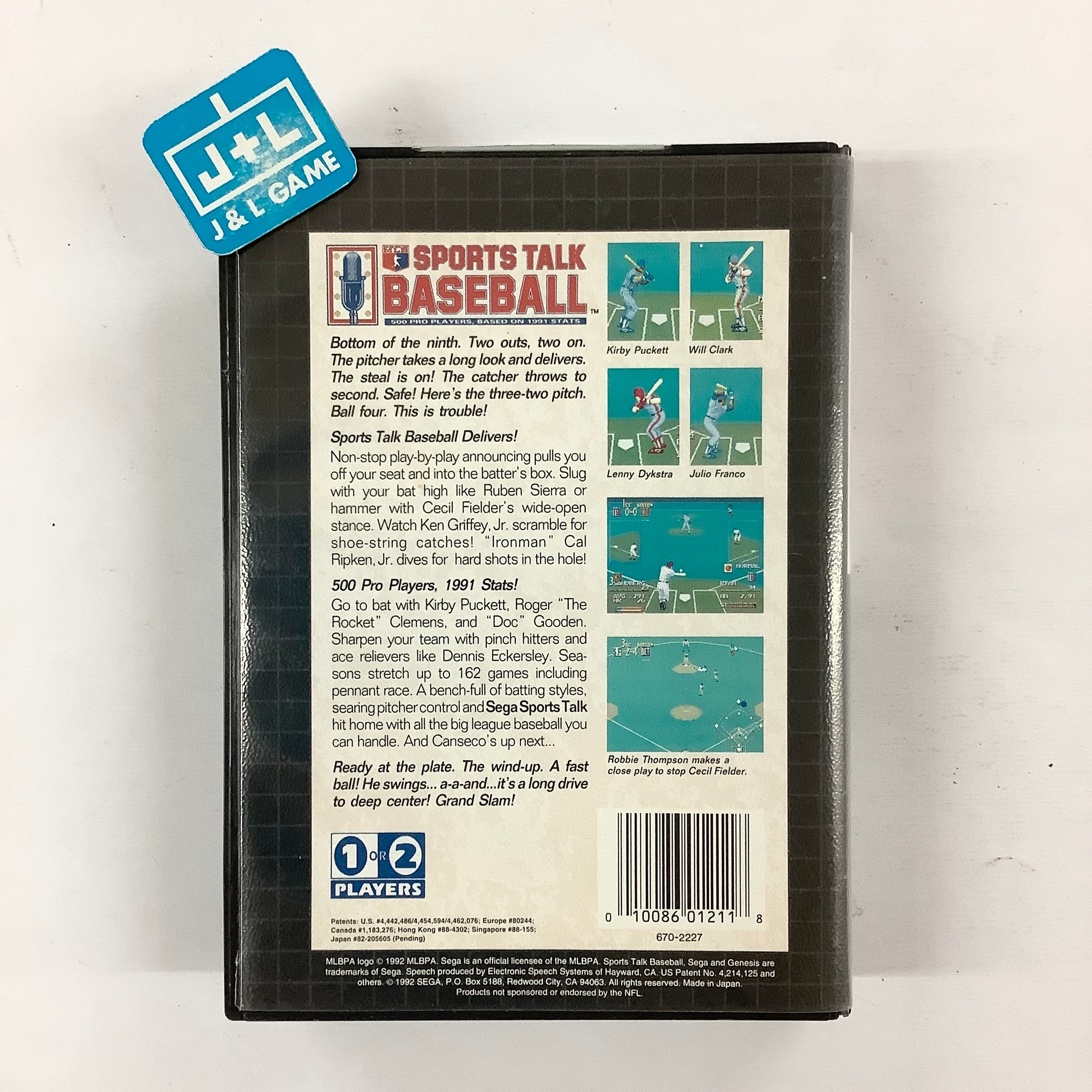 Sports Talk Baseball - (SG) SEGA Genesis [Pre-Owned] Video Games Sega   