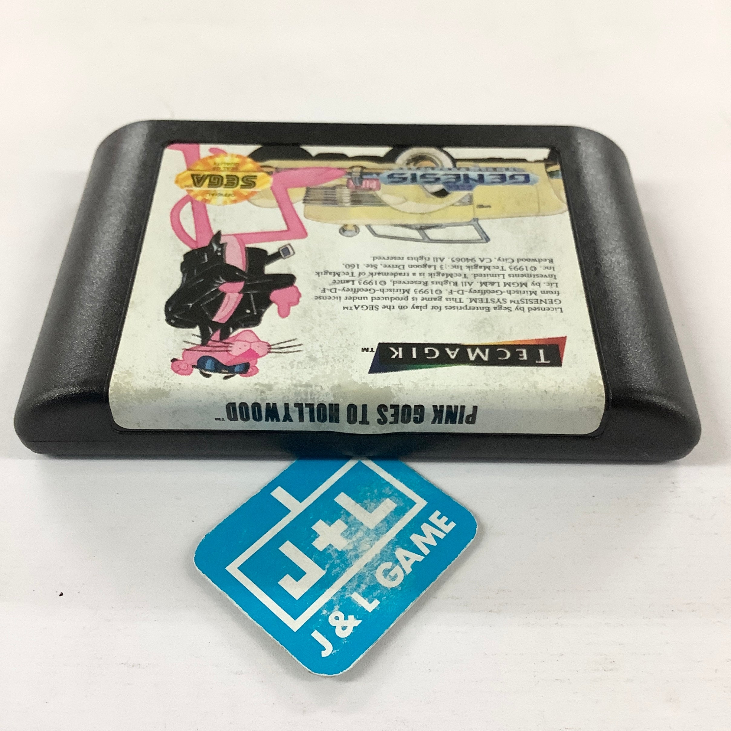 Pink Goes to Hollywood - (SG) SEGA Genesis [Pre-Owned] Video Games TecMagik   