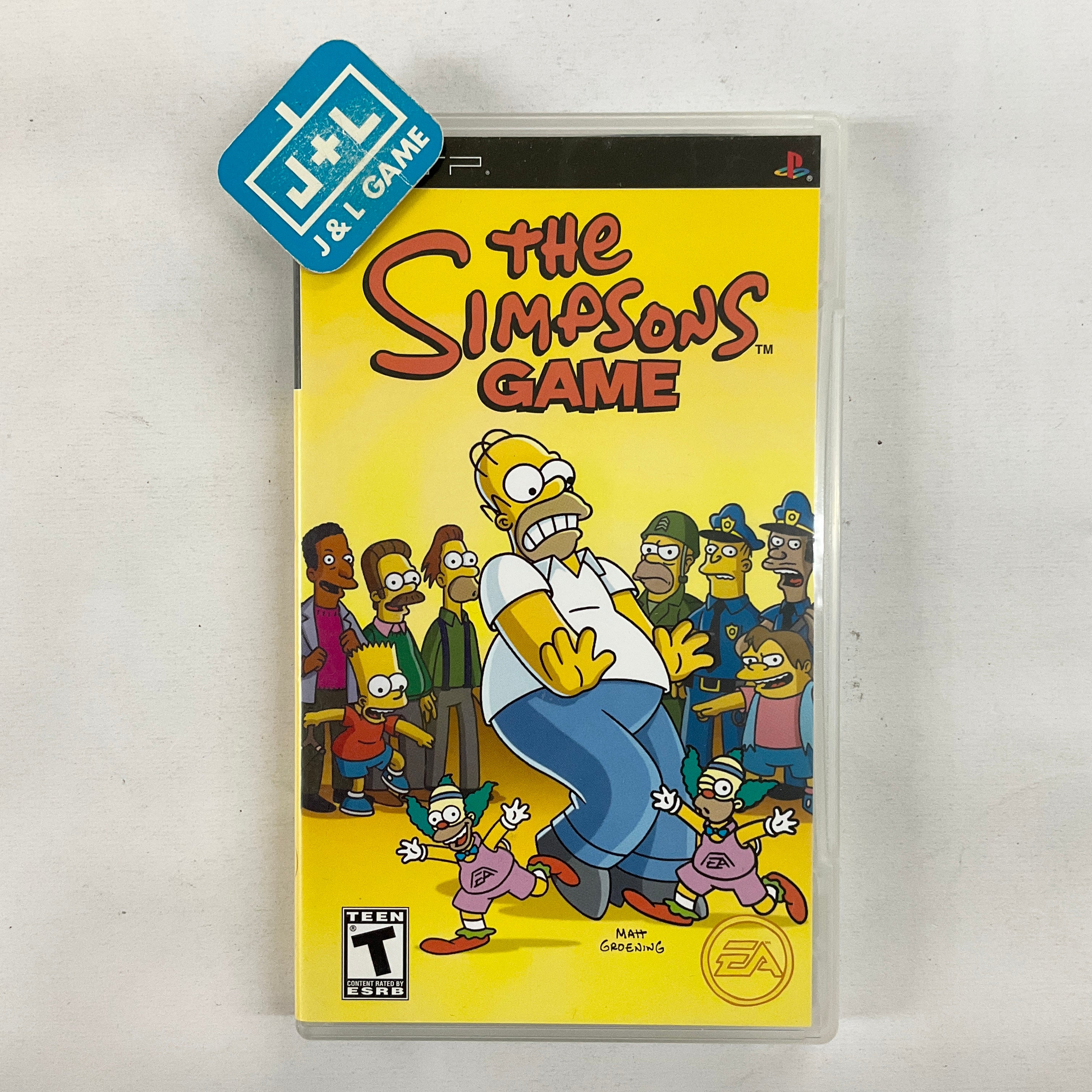 The Simpsons Game - SONY PSP [Pre-Owned] Video Games EA Games   