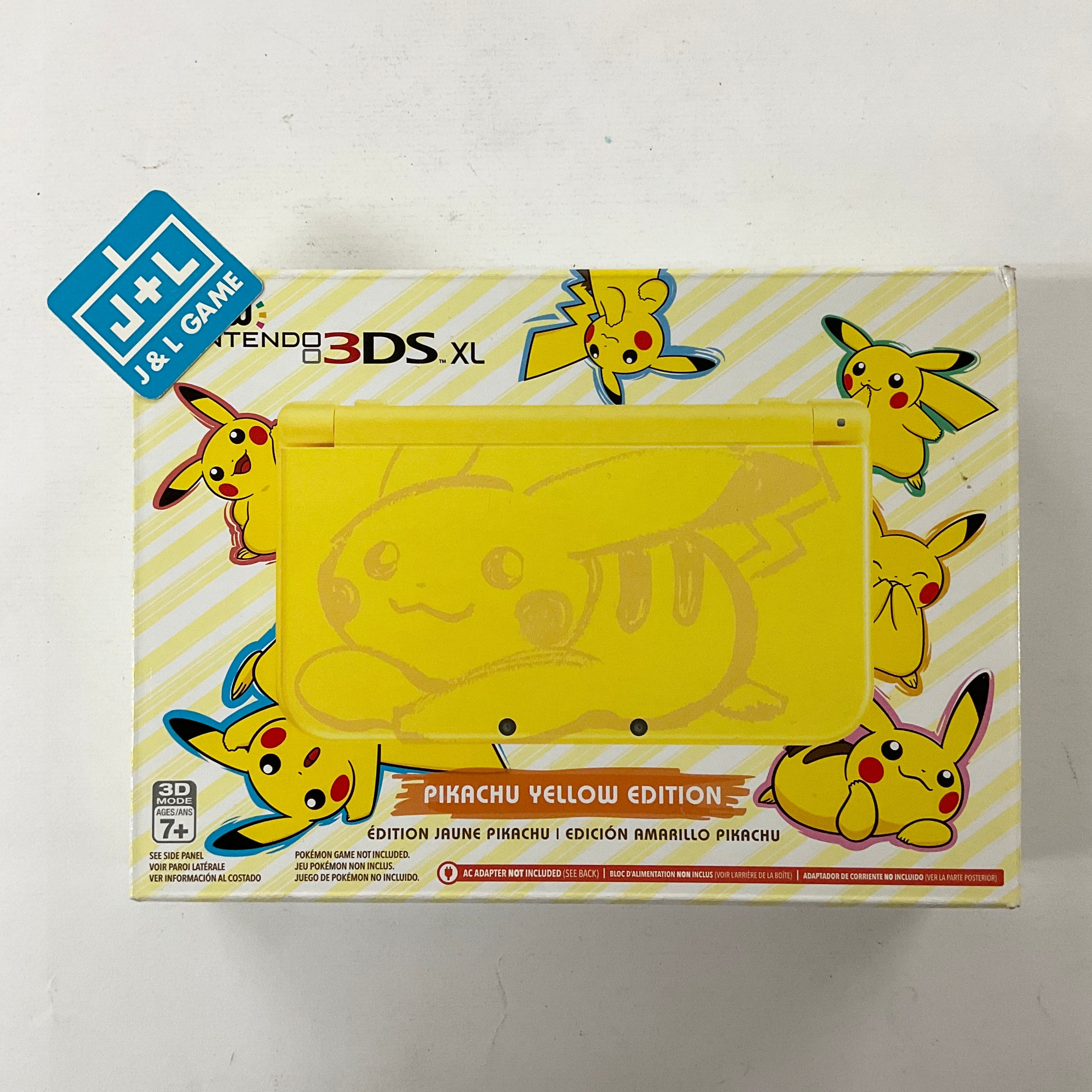 Nintendo New 3DS XL Console (Pikachu Yellow Edition) - Nintendo 3DS Consoles Nintendo   