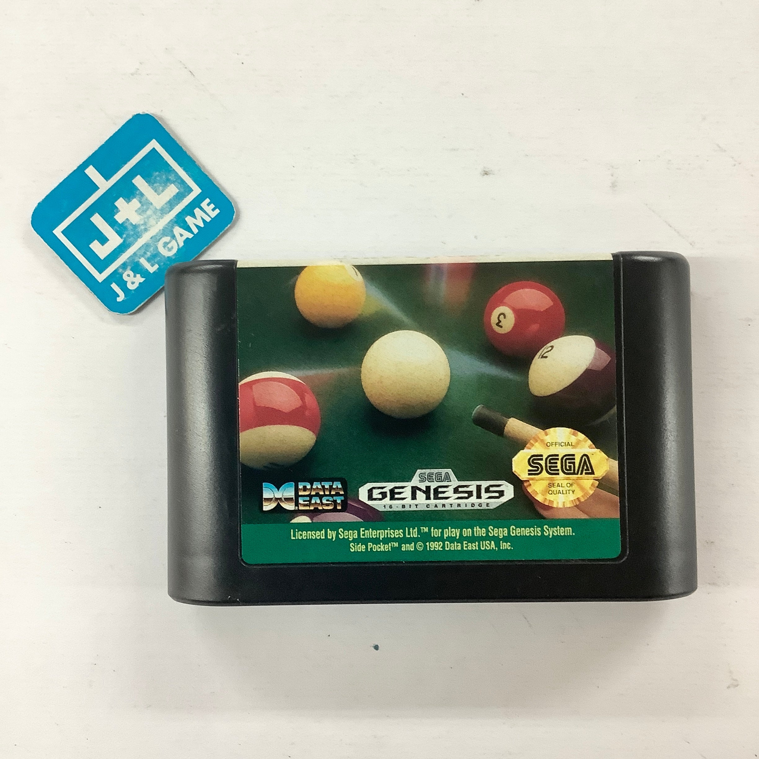 Side Pocket - (SG) SEGA Genesis [Pre-Owned] Video Games Data East   