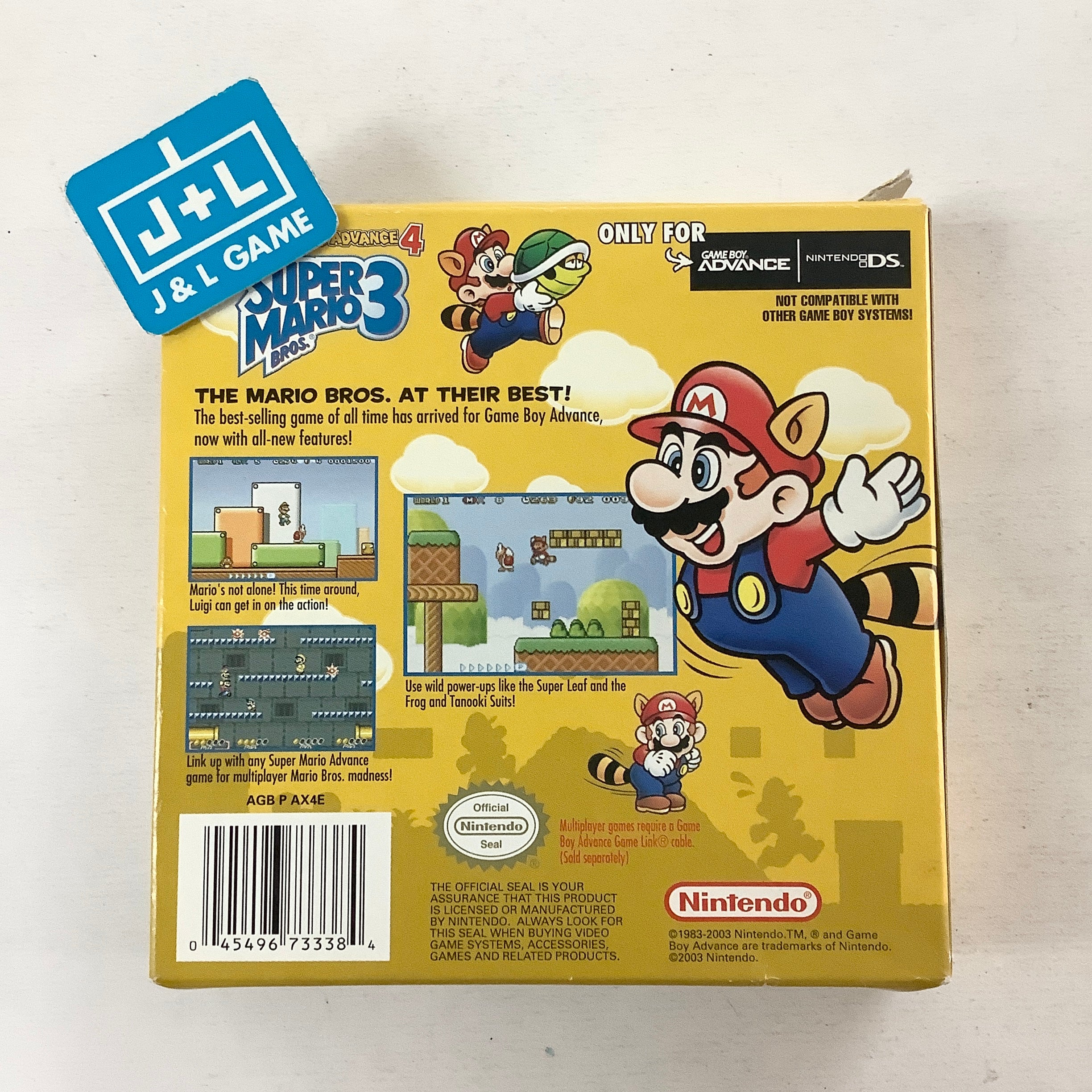 Super Mario Advance 4: Super Mario Bros. 3 - (GBA) Game Boy Advance [Pre-Owned] Video Games Nintendo   