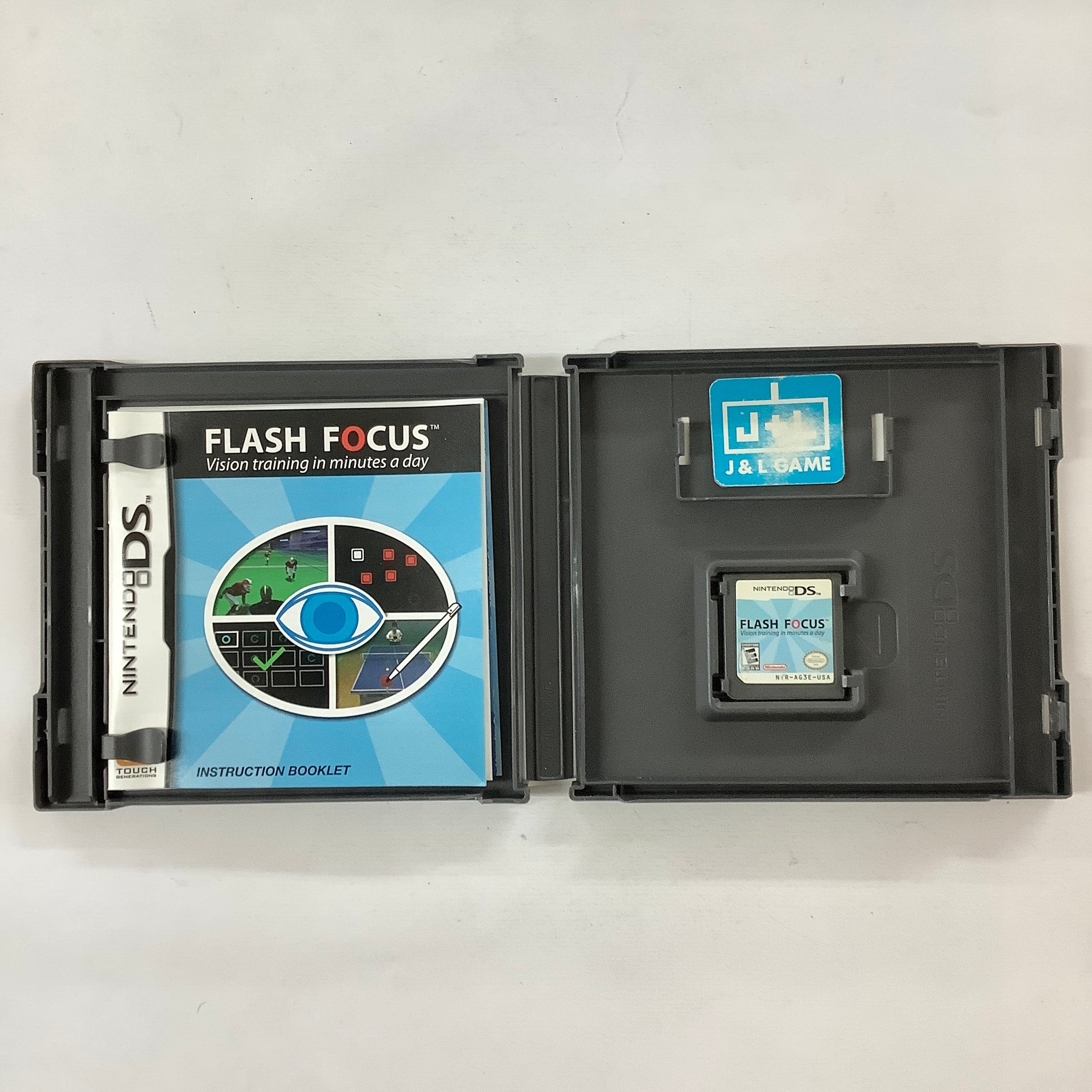 Flash Focus: Vision Training In Minutes a Day NDS - (NDS) Nintendo DS [Pre-Owned] Video Games Nintendo   