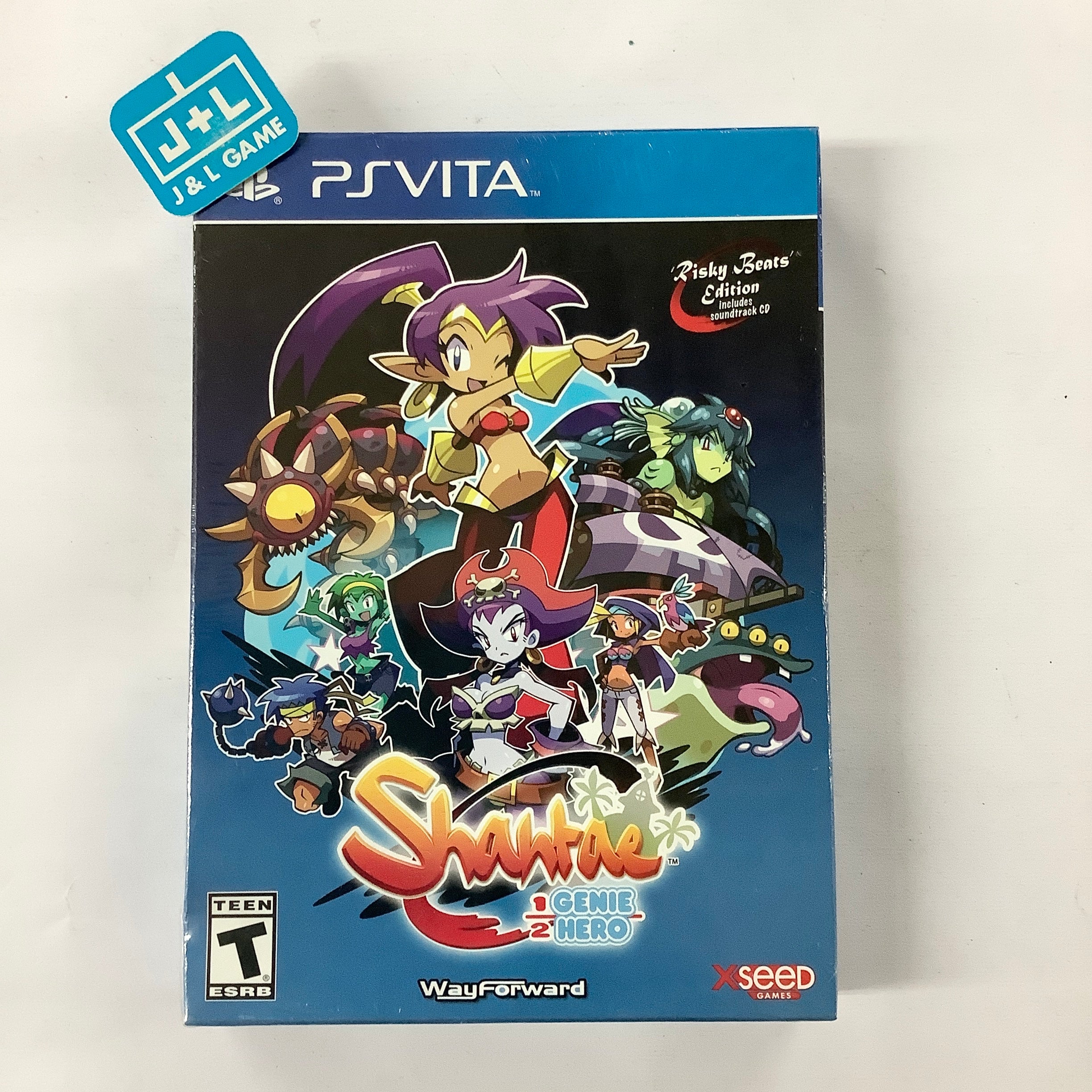 Shantae: Half-Genie Hero (Risky Beats Edition) - (PSV) PlayStation Vita Video Games XSEED Games   