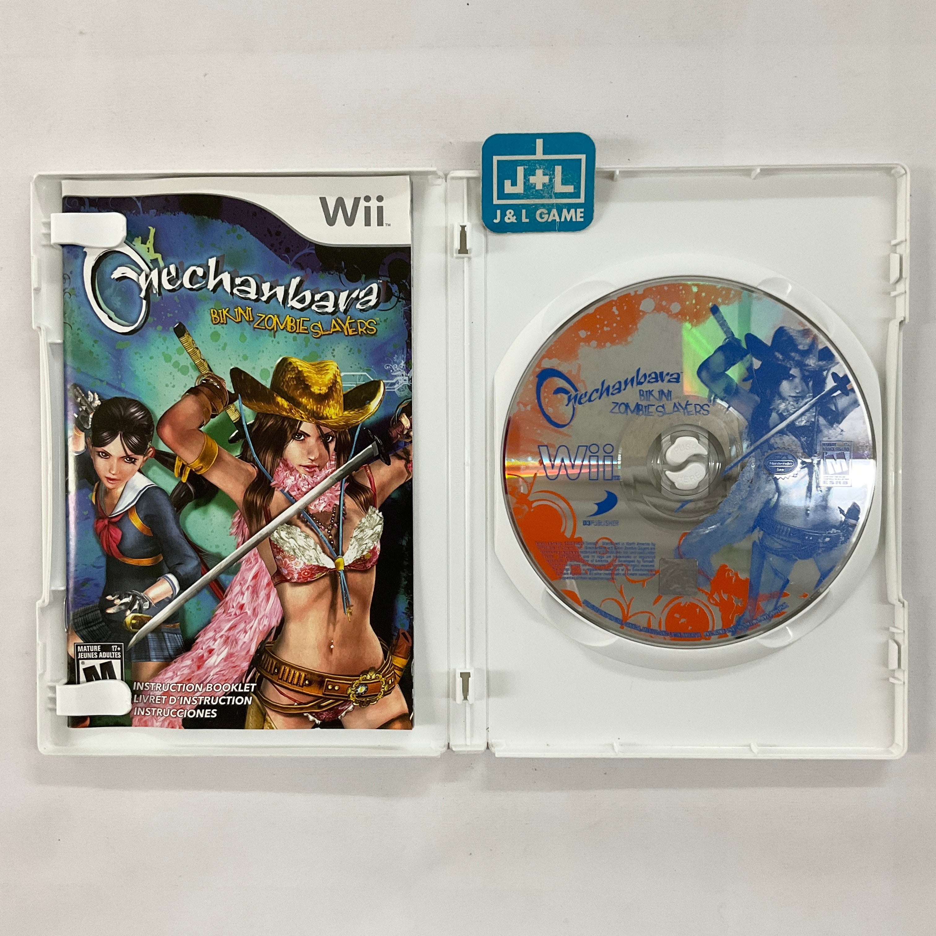 Onechanbara: Bikini Zombie Slayers - Nintendo Wii [Pre-Owned] Video Games D3Publisher   