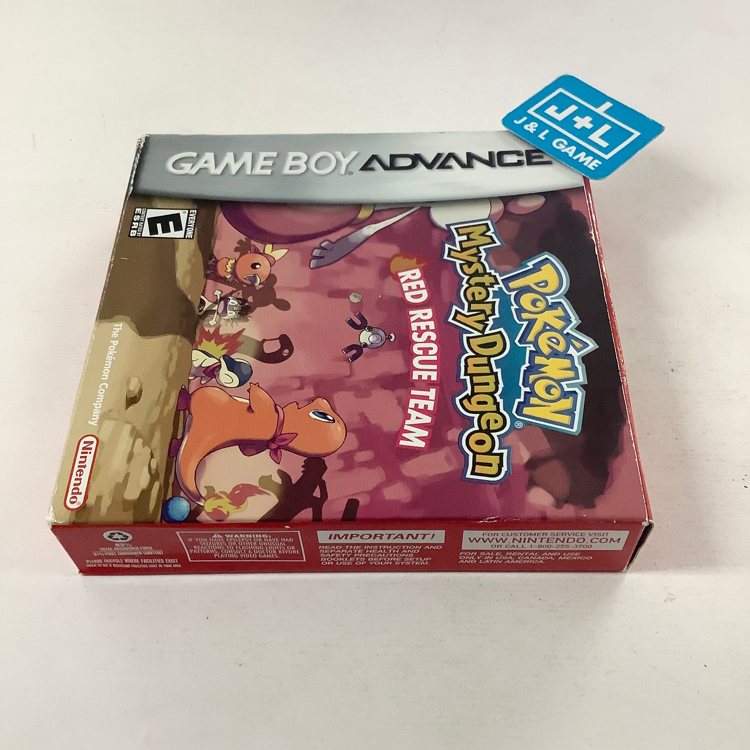 Pokemon Mystery Dungeon: Red Rescue Team - (GBA) Game Boy Advance [Pre-Owned] Video Games Nintendo   