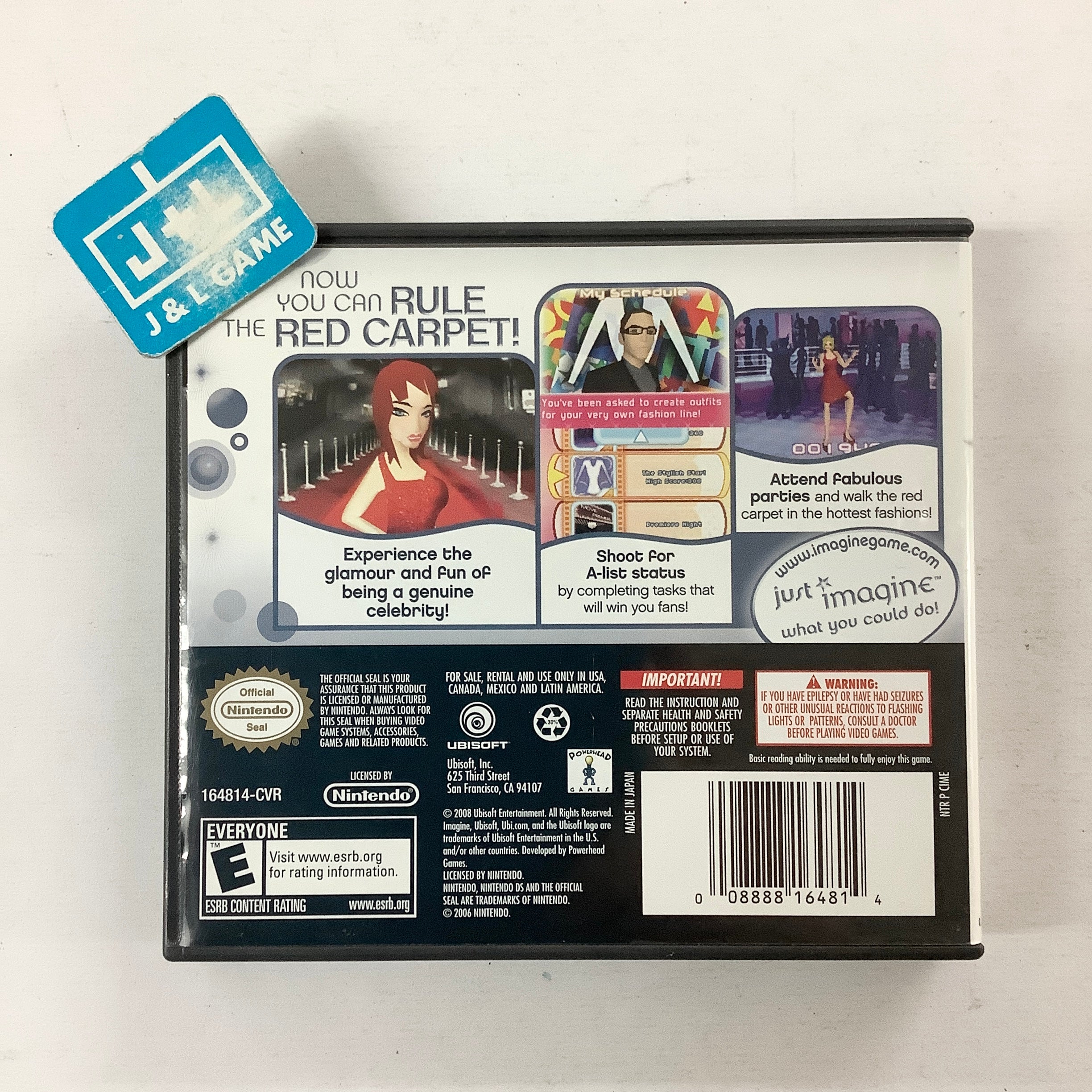 Imagine: Movie Star - (NDS) Nintendo DS [Pre-Owned] Video Games Ubisoft   