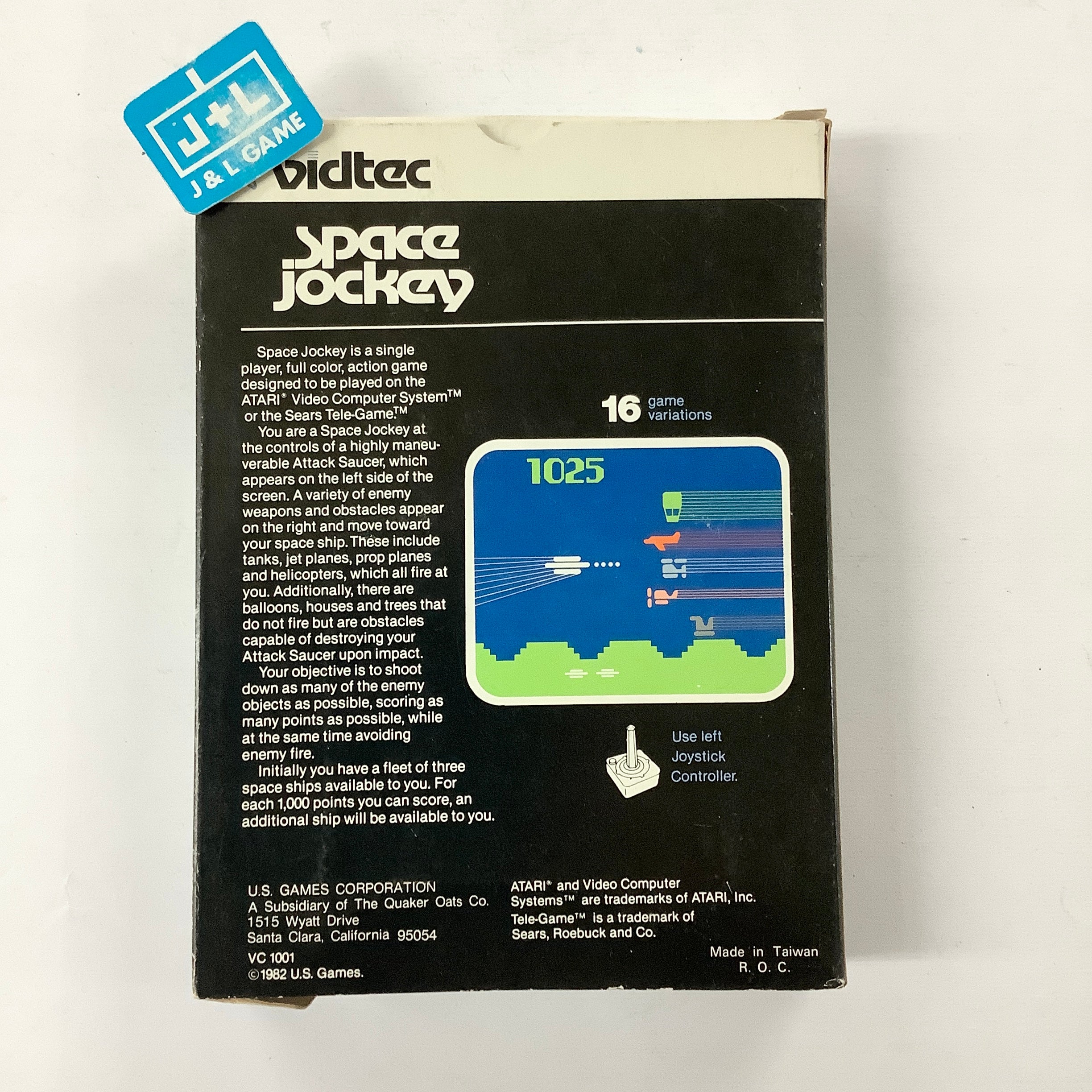 Space Jockey - Atari 2600 [Pre-Owned] Video Games Vidtec   