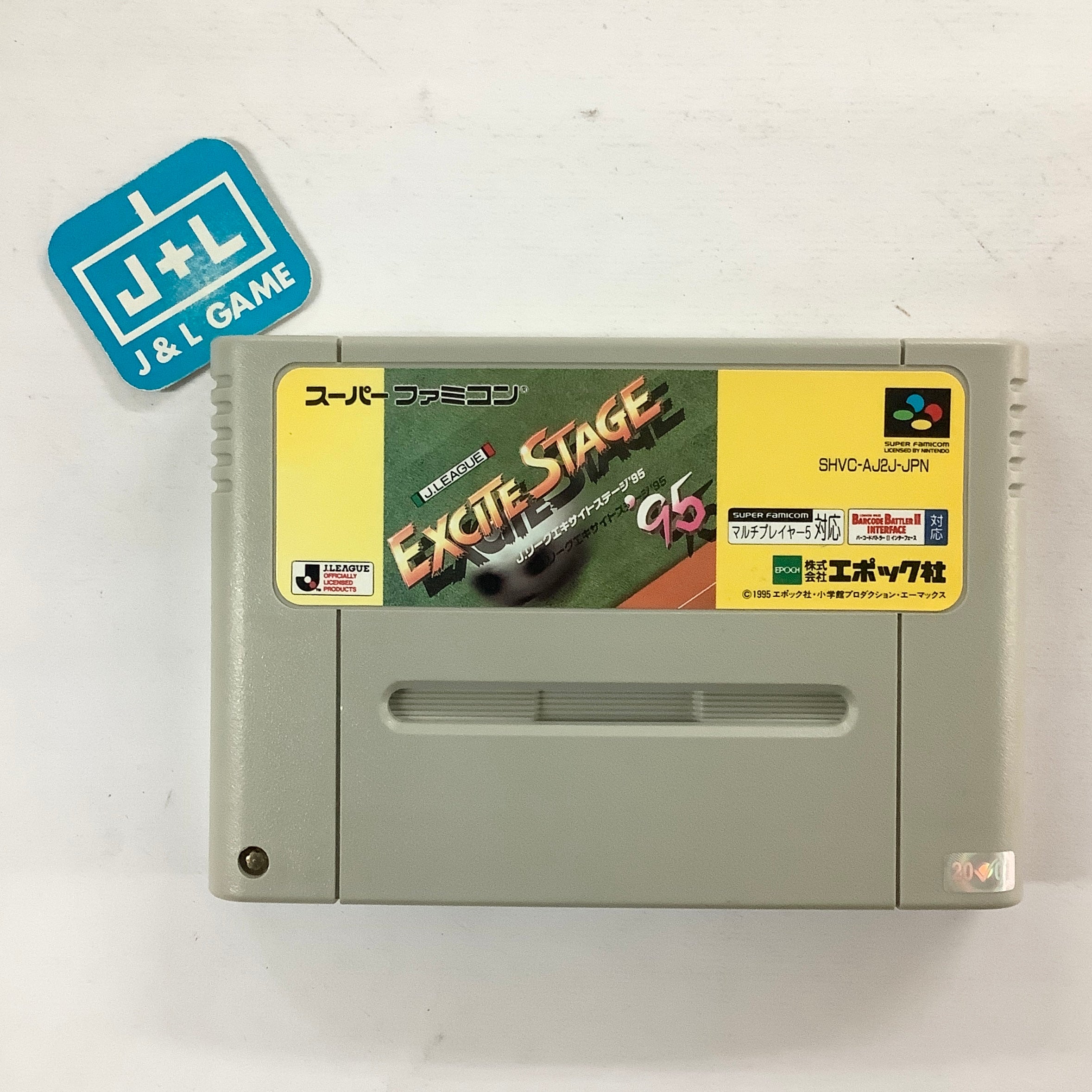 J.League Excite Stage '95 - (SFC) Super Famicom [Pre-Owned] (Japanese Import) Video Games Epoch   