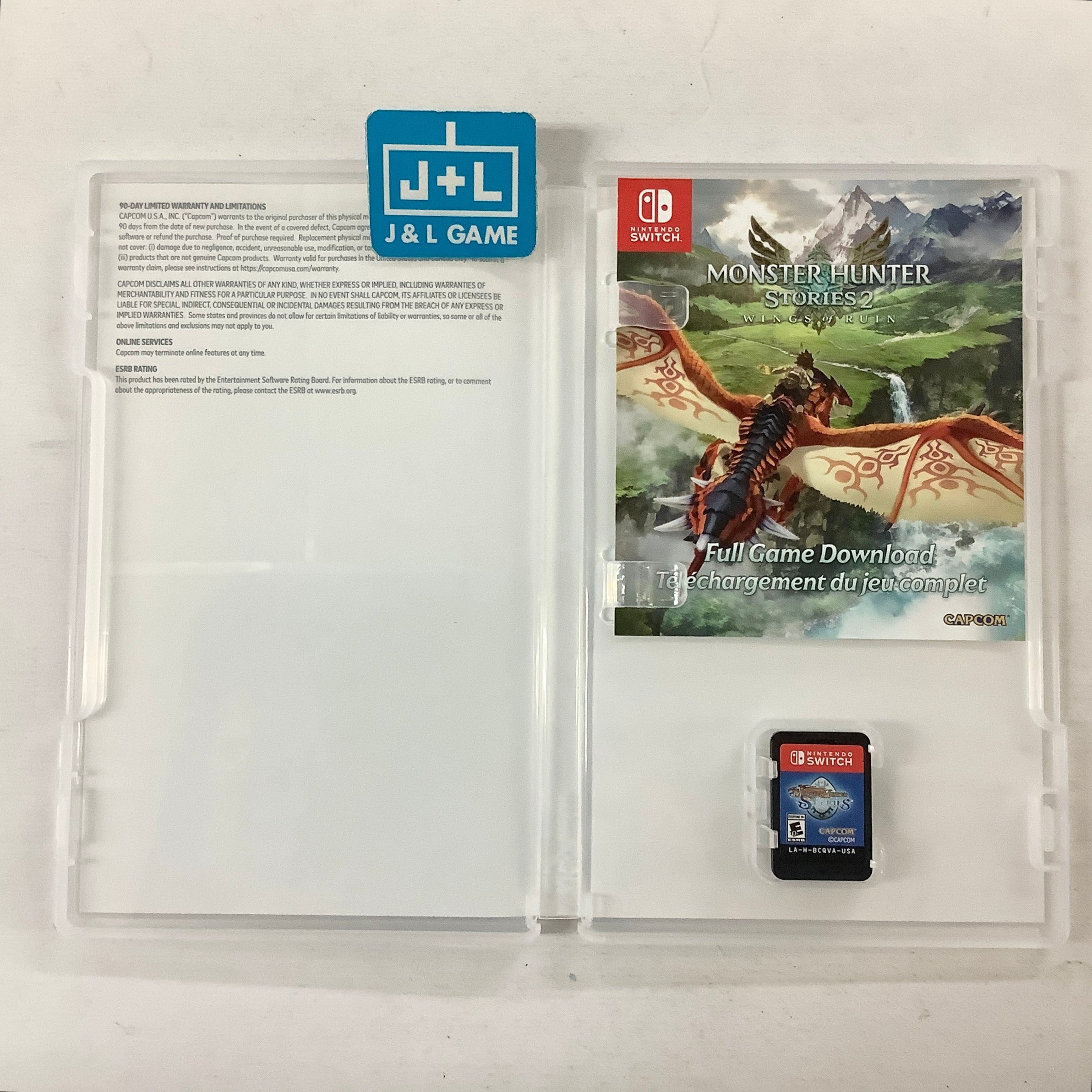 Monster Hunter Stories Collection - (NSW) Nintendo Switch [Pre-Owned] Video Games Capcom   