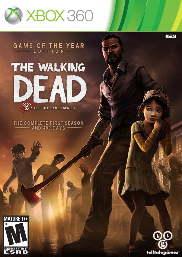 The Walking Dead (Game of the Year Edition) - Xbox 360 [Pre-Owned] Video Games Telltale Games   